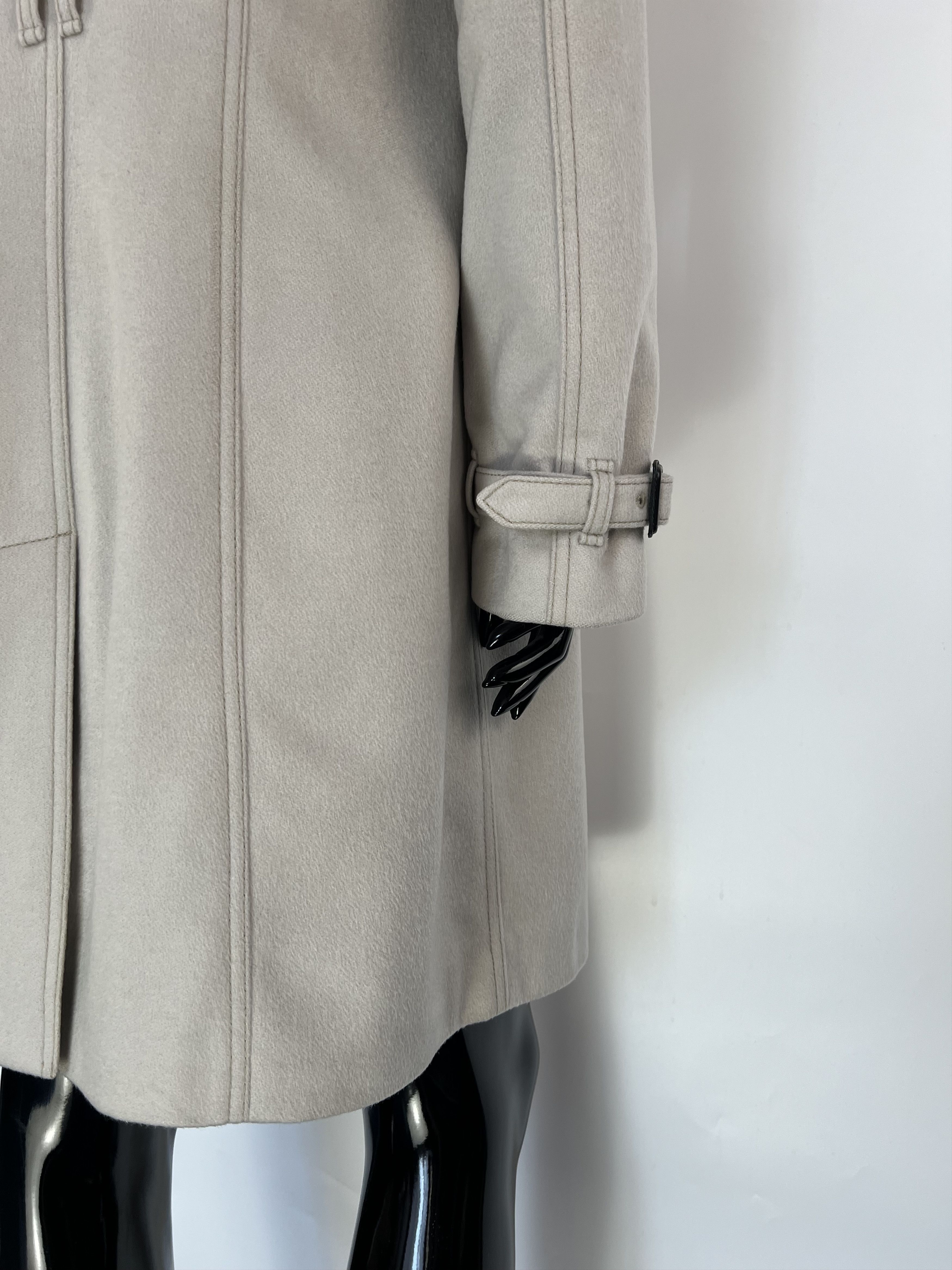 Burberry Burberry 100% Cashmere Double Breasted Coat Size US 8 Size M / US 6-8 / IT 42-44 - 13 Thumbnail