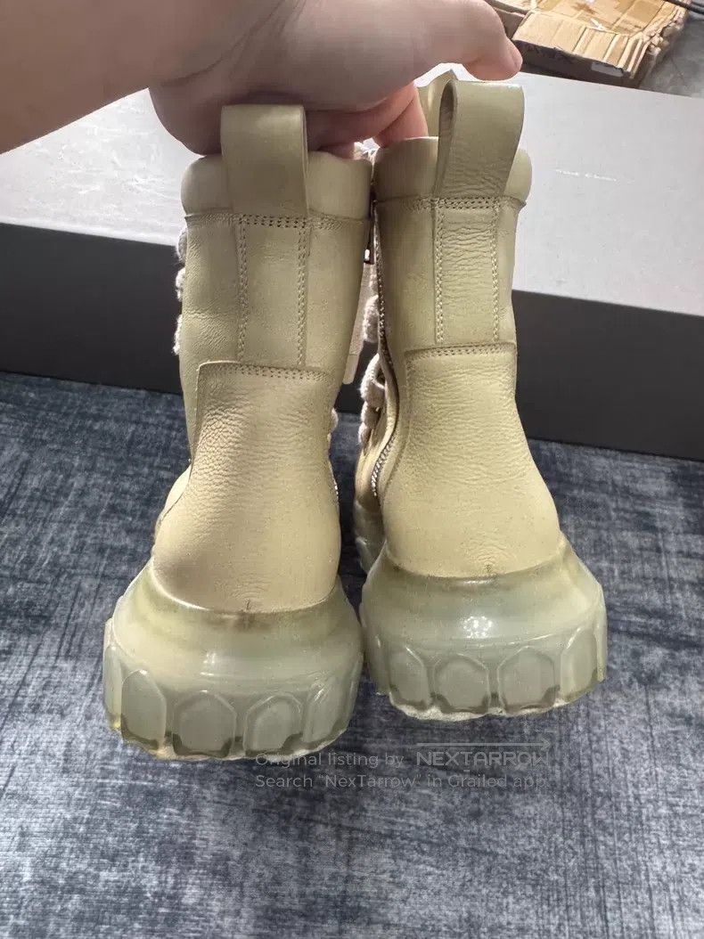 Rick Owens Rick Owens Thick Shoelaces Transparent Octopus Sole Milita Size US 7 / EU 40 - 5 Thumbnail