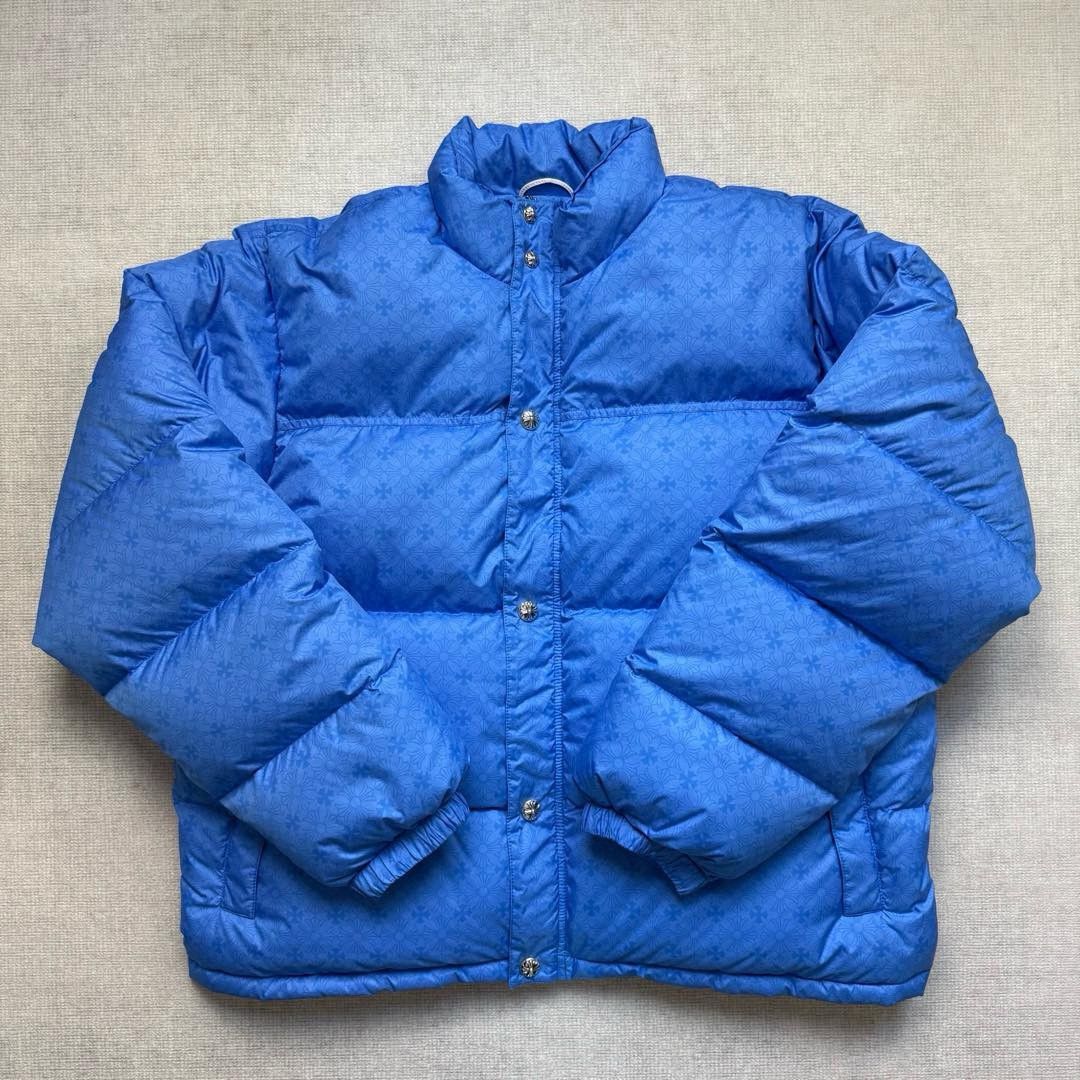 Chrome Hearts Chrome Hearts Blue Puffer Jacket Size US XL / EU 56 / 4 - 1 Thumbnail