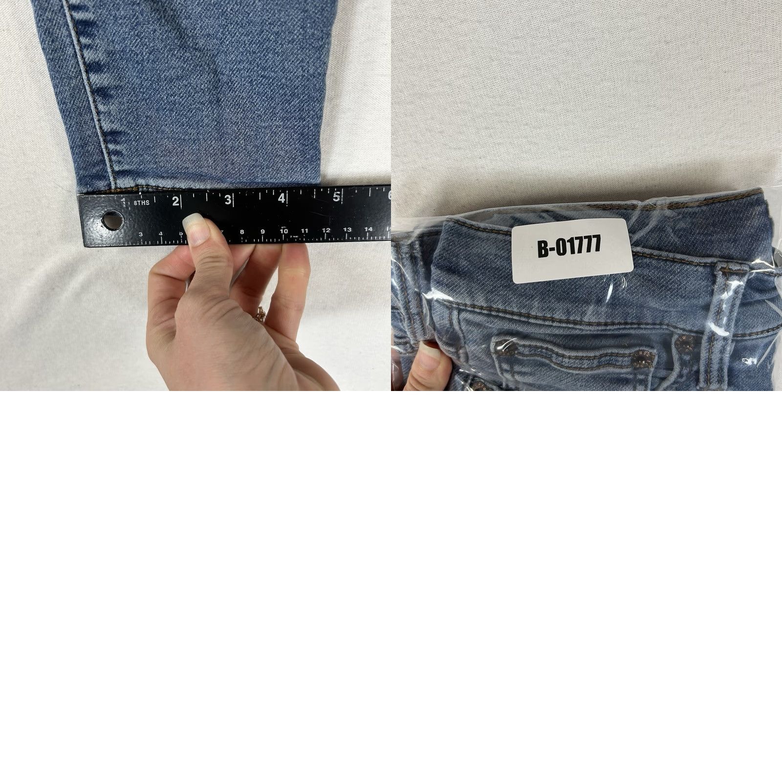 J.Crew J. Crew Skinny Jeans Women's 27 Mid Rise Stretch Blue Denim Medium Wash Casual Slim Fit 5-Pocket Design Womens Size 27" / US 4 / IT 40 - 9 Thumbnail