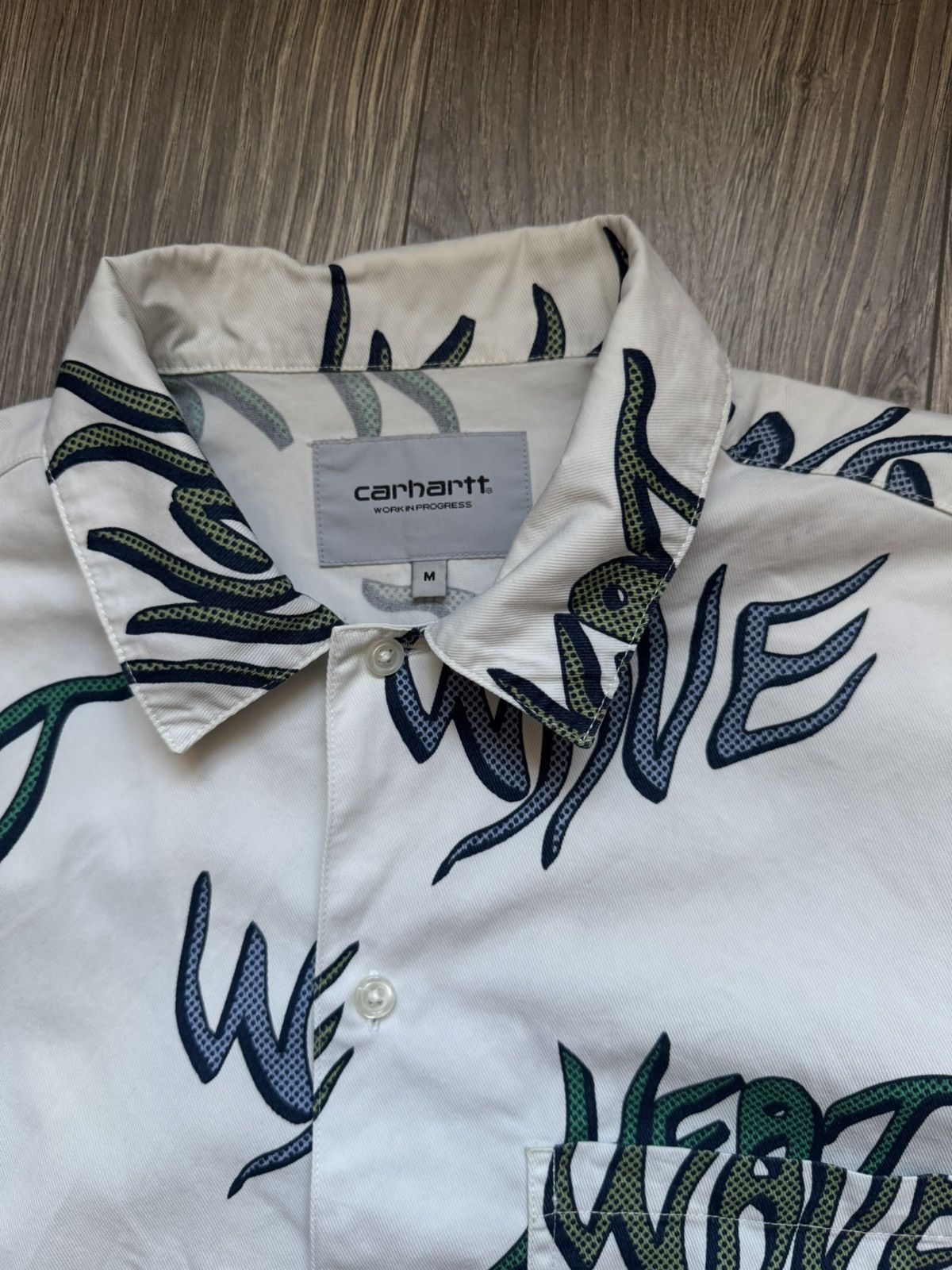 Carhartt Carhartt Wave S/S Shirt M Men’s Size US M / EU 48-50 / 2 - 2 Thumbnail