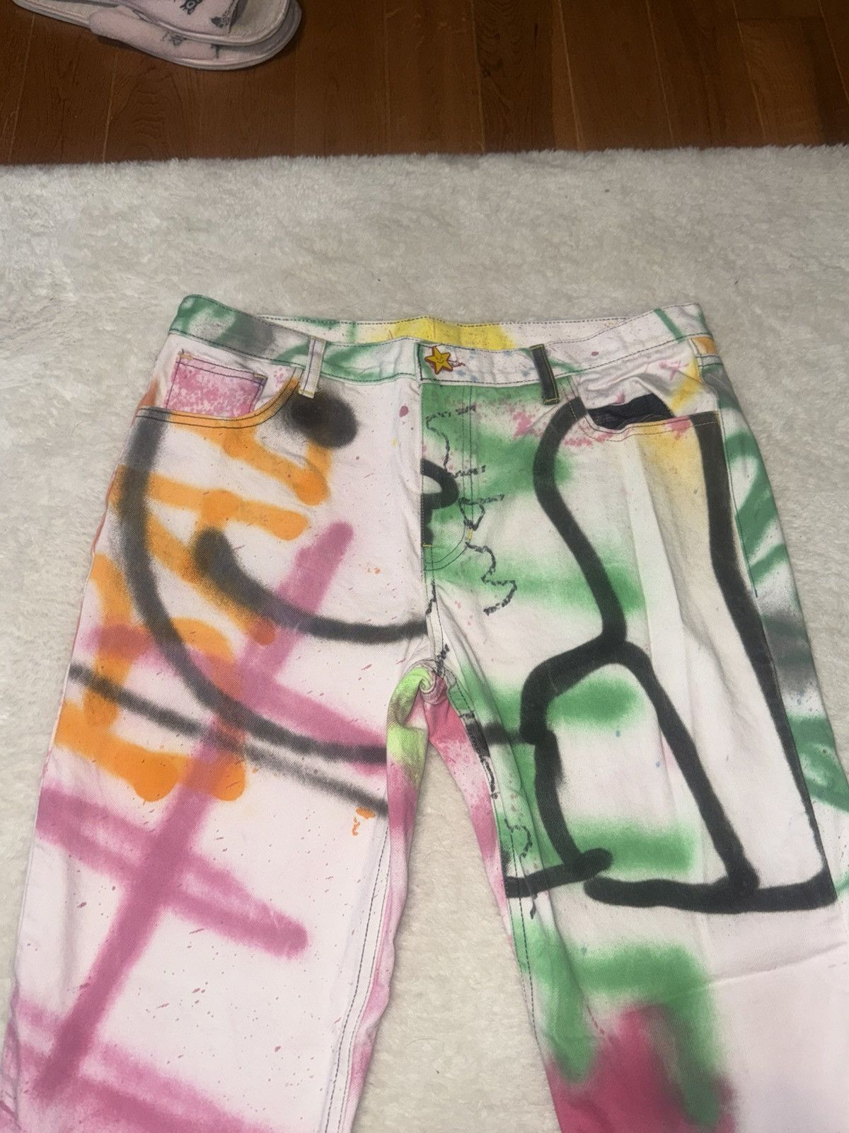 Asspizza asspizza therapy denim pants Size US 33 - 2 Thumbnail