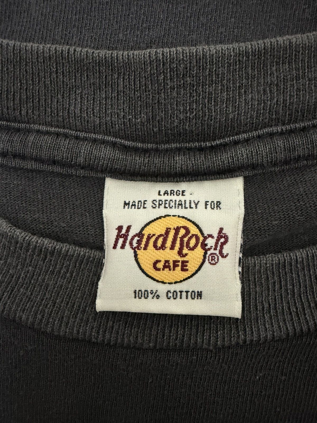 Vintage RARE 90s HARD ROCK CAFE SHANGHAI SINGLE STITCH BEAUTY FADE Size US L / EU 52-54 / 3 - 11 Thumbnail