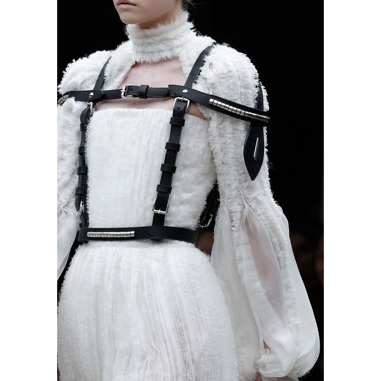 Alexander McQueen A/W2011 Alexander McQueen bondage leather studded harness Size ONE SIZE - 3 Thumbnail