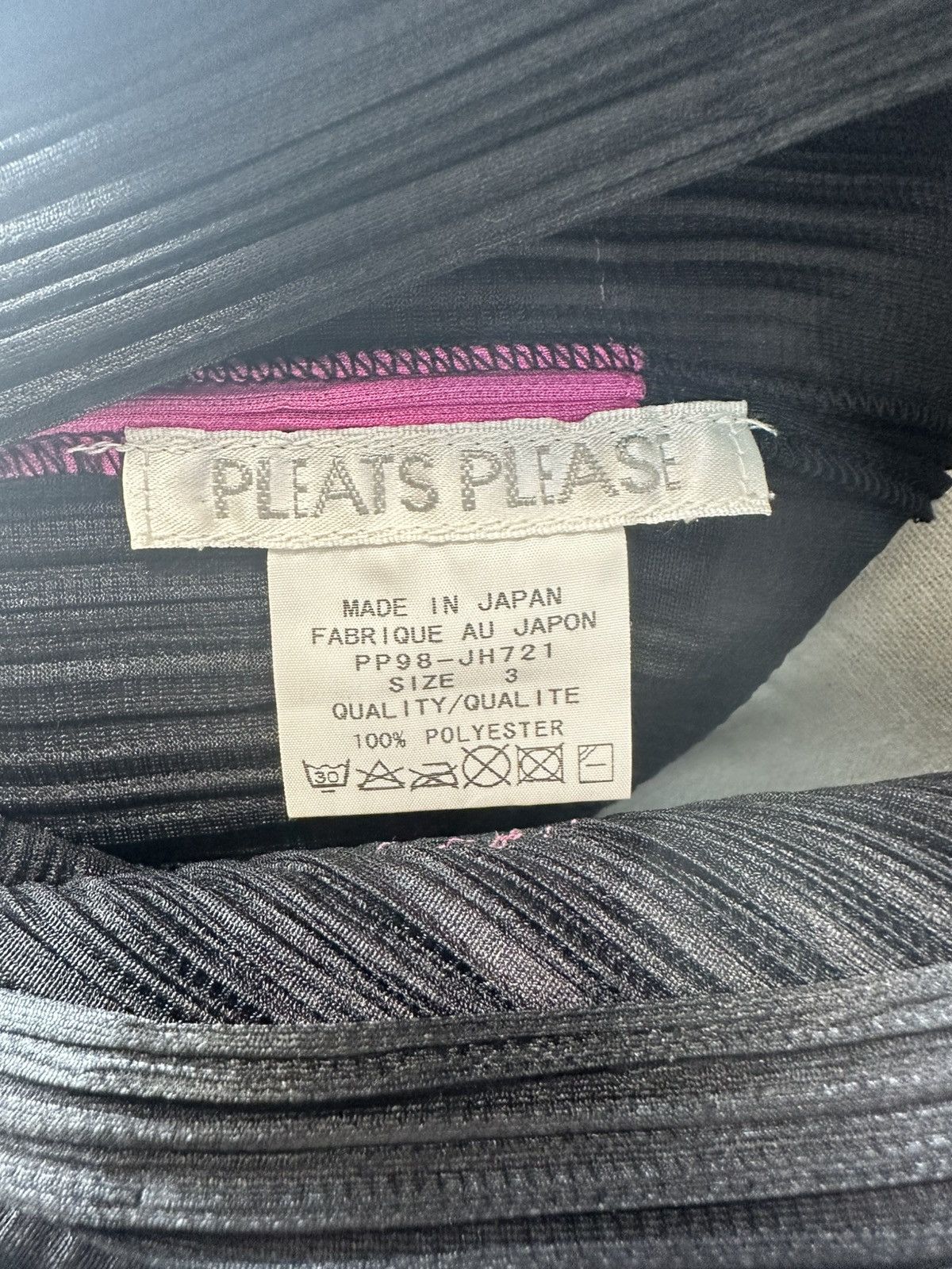 Pleats Please Issey Miyake Beetle Pleated Dress Size L / US 10 / IT 46 - 2 Thumbnail