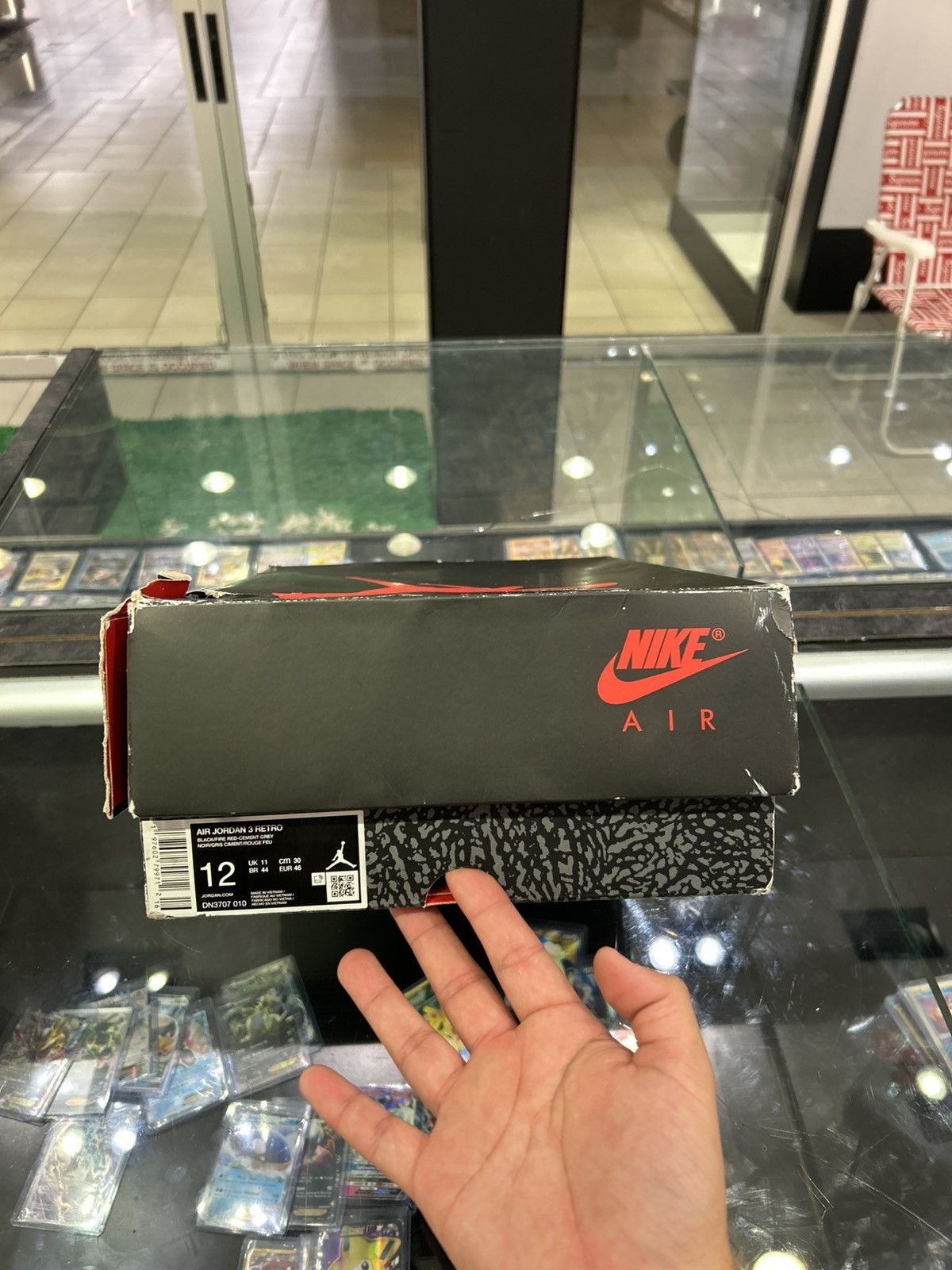Jordan Brand Jordan 3 Black cement 2024 Size US 12 / EU 45 - 12 Thumbnail