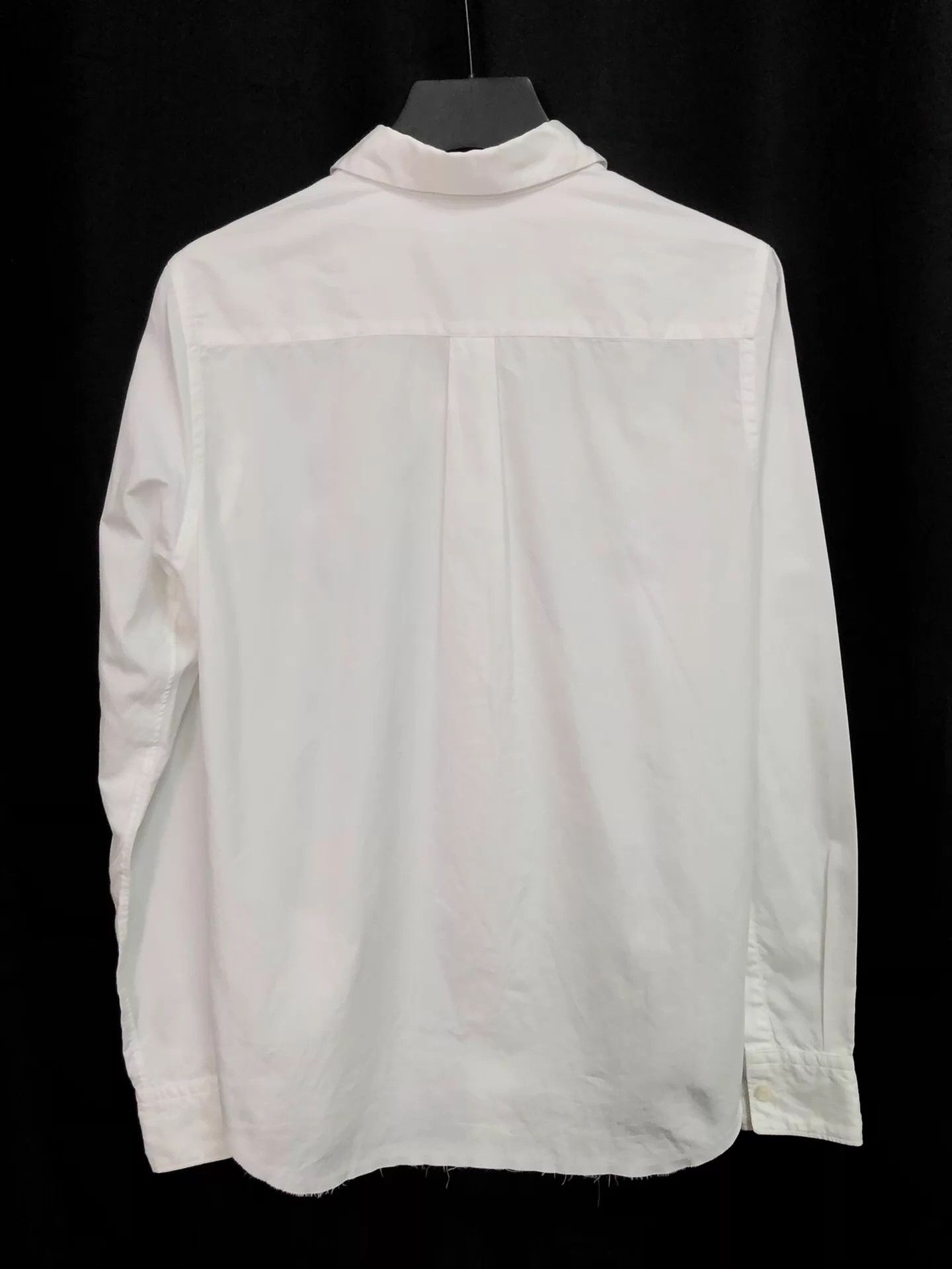 Comme des Garcons Comme des Garçons SS03 Flower White Cotton Shirt M Size US M / EU 48-50 / 2 - 2 Thumbnail