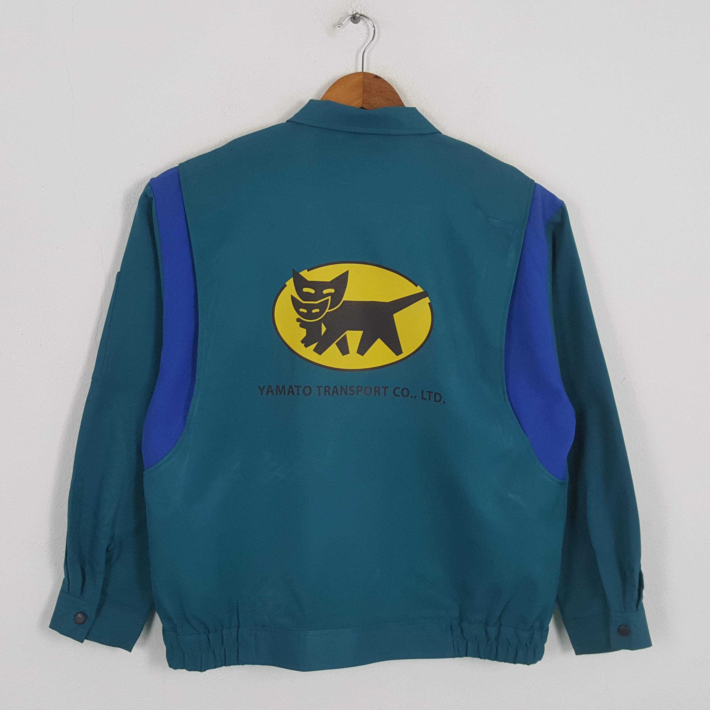 Japanese Brand × Vintage Vintage YAMATO TANSPORT Japanese Racing Sponsor Jacket Size US L / EU 52-54 / 3 - 1 Thumbnail