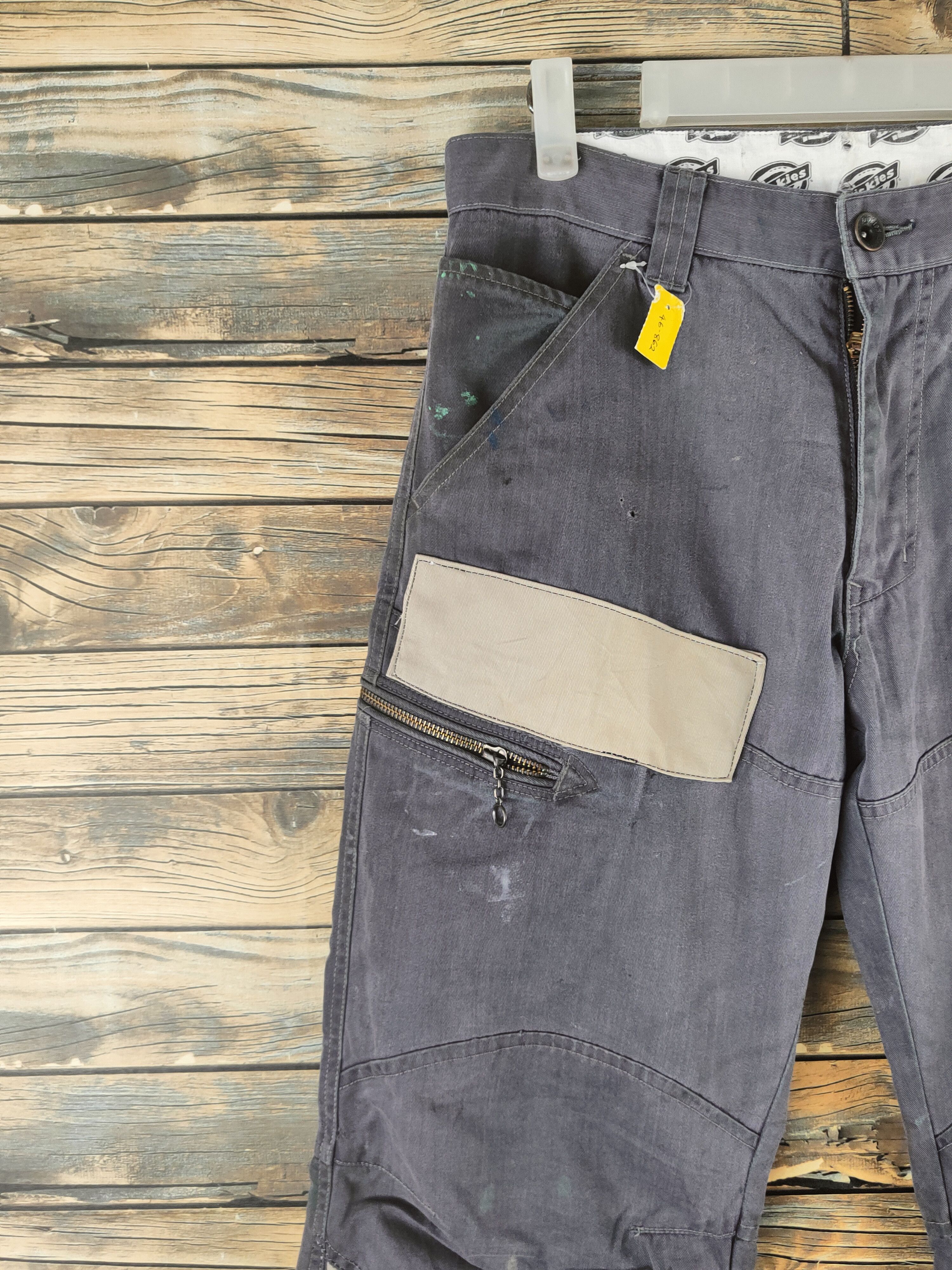 Dickies DL Dickies Gray Beige Multipicket Cargo Pants #46-862 Size US 30 / EU 46 - 3 Thumbnail