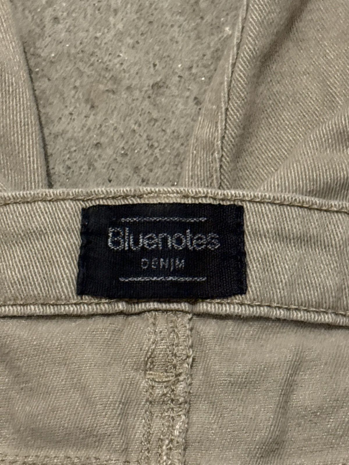 Vintage Vintage Y2K Bluenotes Men's Denim Beige Skinny Fit Shorts Size US 34 / EU 50 - 9 Thumbnail
