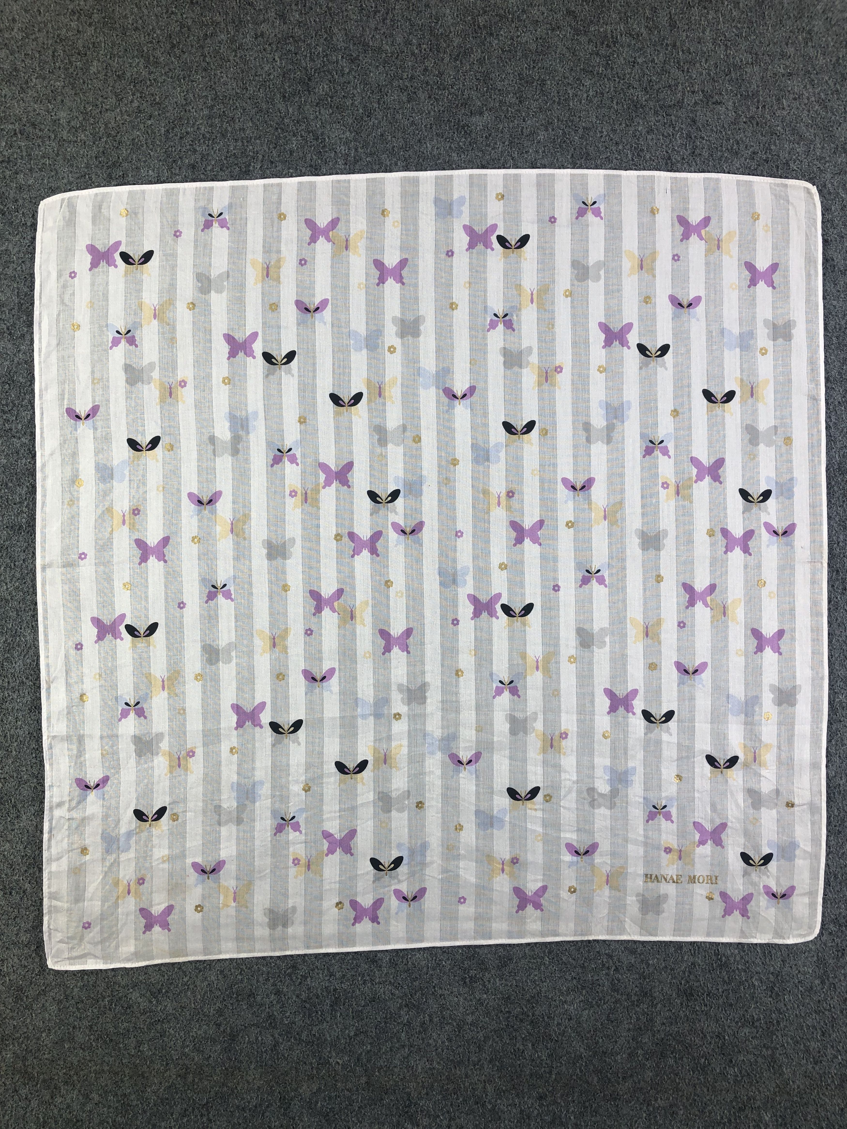 Hanae Mori × Japanese Brand × Vintage Hanae Mori Handkerchief / Bandana / Neckerchief Size ONE SIZE - 3 Thumbnail