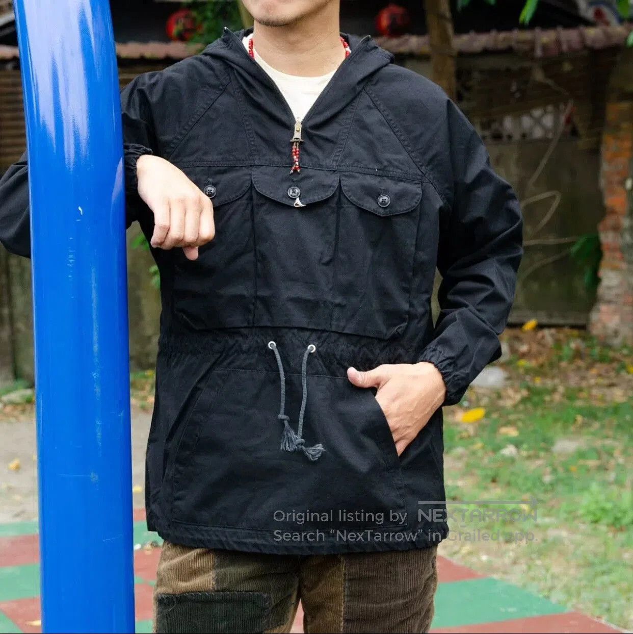 &SONS Functional Vintage Hunting Jacket by Gypsy & Sons. Size US S / EU 44-46 / 1 - 5 Thumbnail