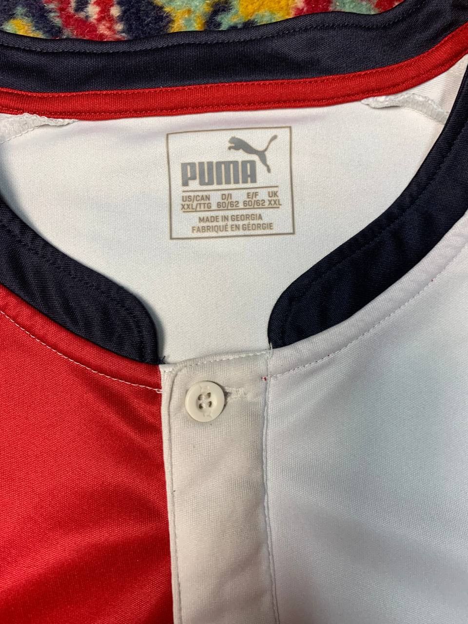 Puma 2016-18 Rangers Puma Away Shirt Soccer Jersey Size US XXL / EU 58 / 5 - 3 Thumbnail