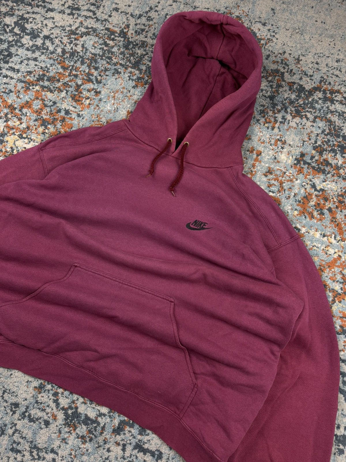 Other Vintage 90s Nike super boxy baggy hoodie basic essential Size US XL / EU 56 / 4 - 3 Thumbnail