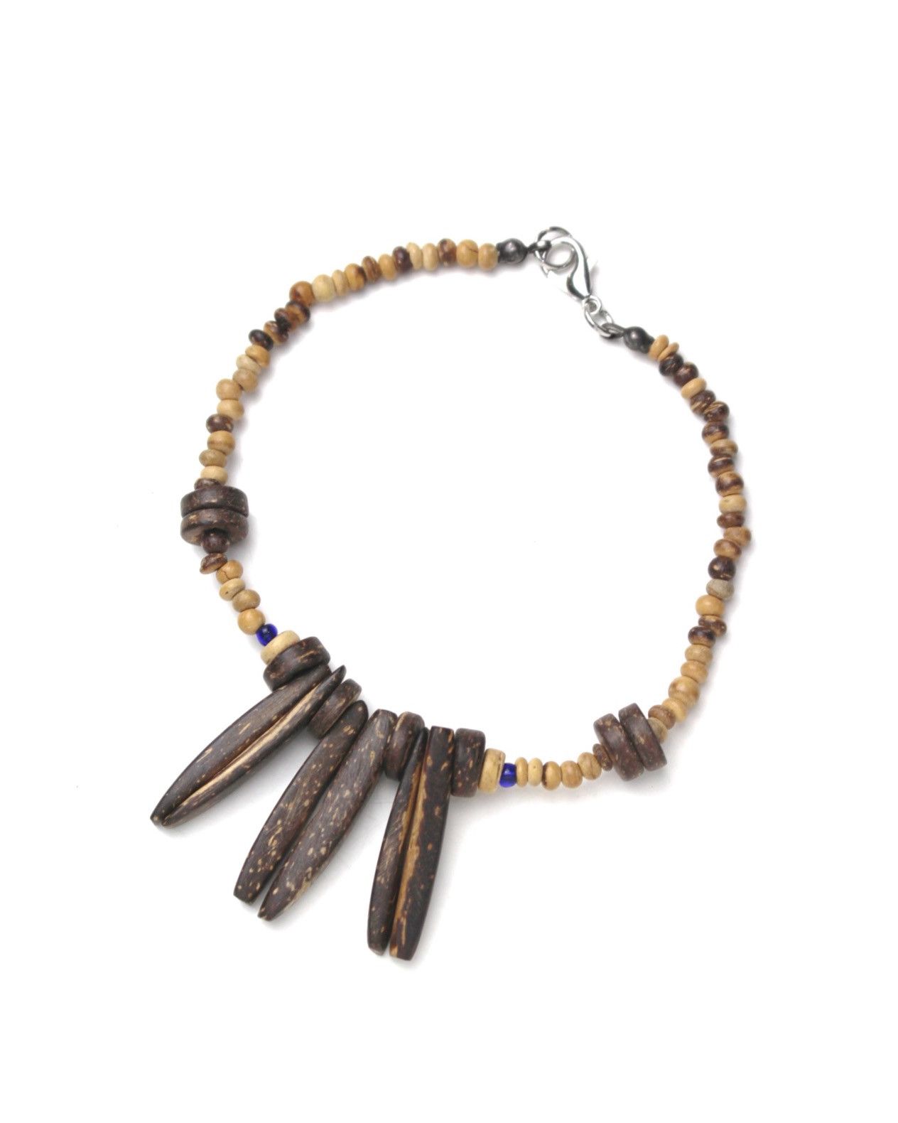 Vintage 2000S JAPANESE MADE TRIBAL WOODEN SPIKE BRACELET Size ONE SIZE - 1 Thumbnail