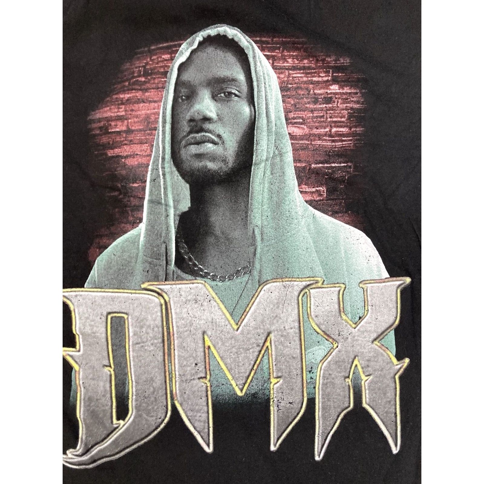 Vintage DMX T-Shirt Women Small Black Short Sleeve Crew Neck Pullover Cotton Hip Hop Music Casual Size S / US 4 / IT 40 - 2 Thumbnail