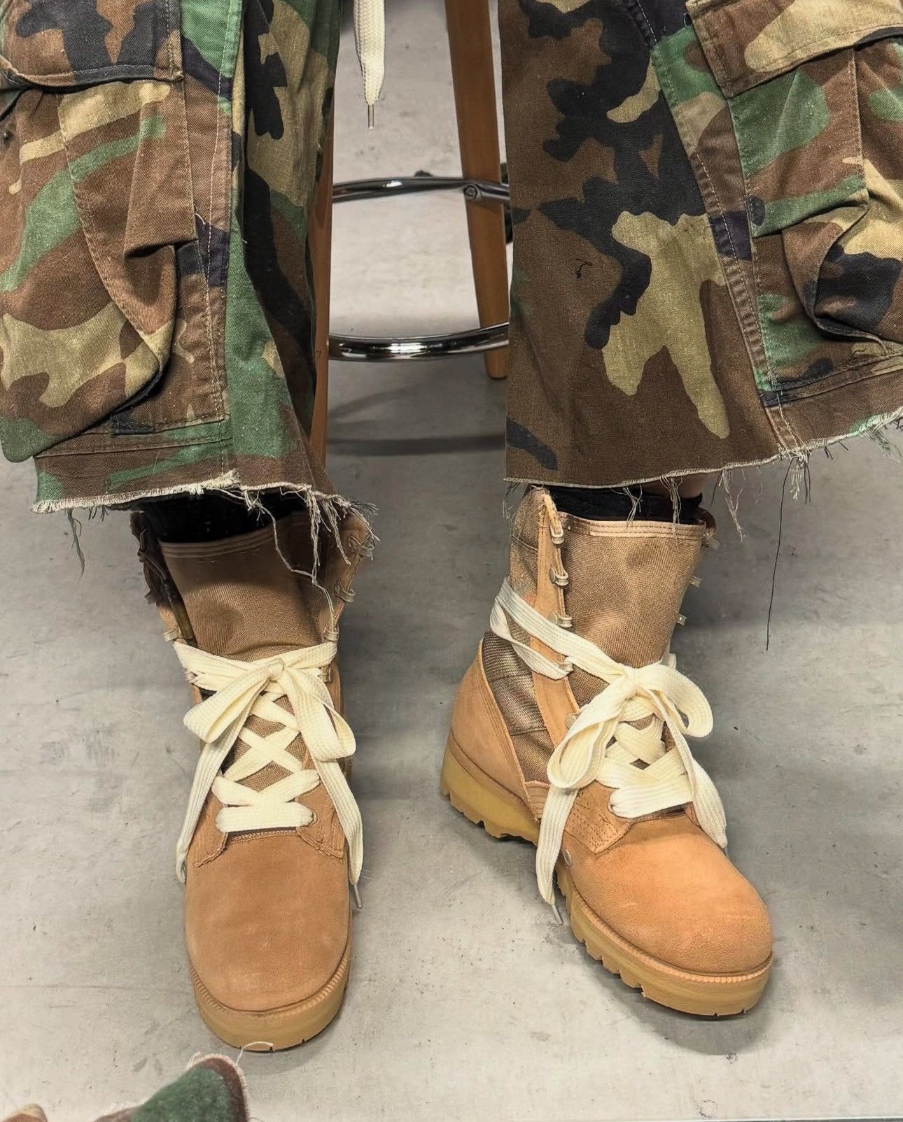 Vintage Sandstorm DS-1 Combat Boots Size US 10.5 / EU 43-44 - 4 Thumbnail