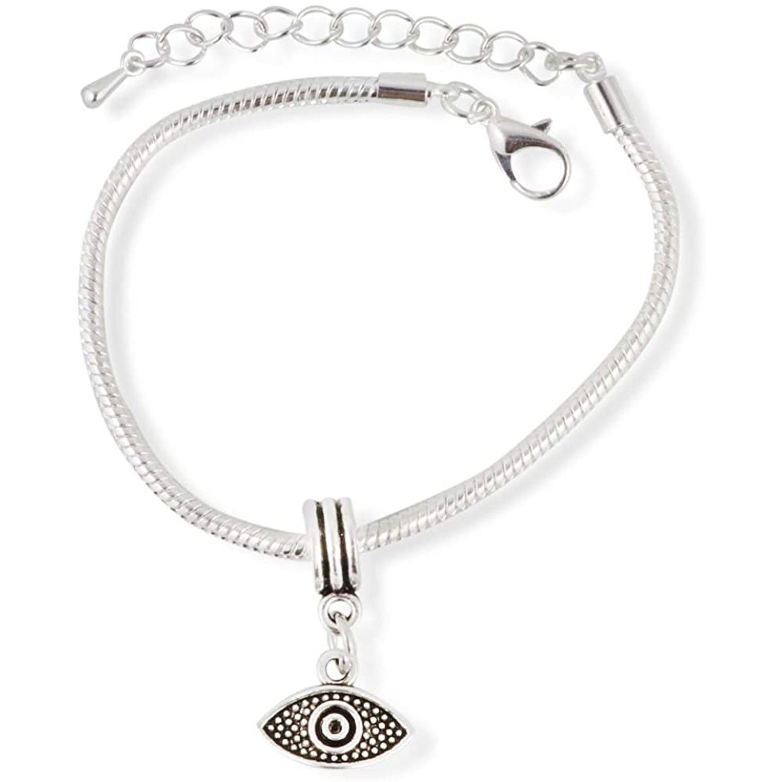 & Other Stories Evil Eye Snake Chain Charm Protection Bracelet Jewelry Size ONE SIZE - 1 Thumbnail
