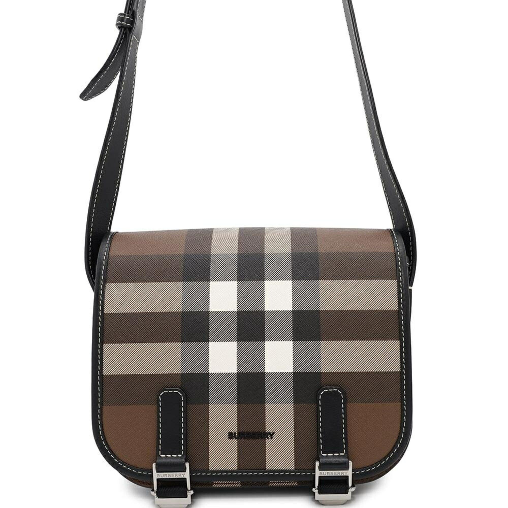 Burberry Tartan Check Shoulder Bag 8036552 Burberry Black, Women's