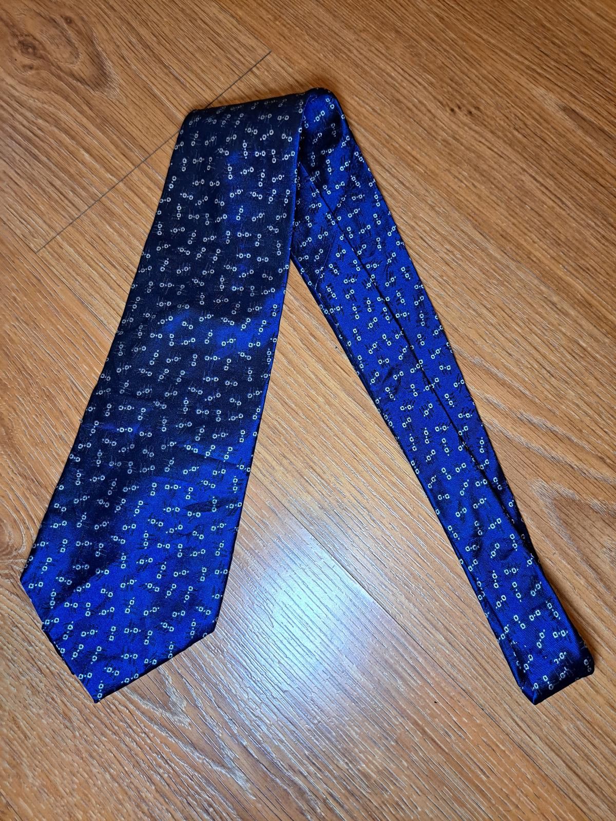 Polo Ralph Lauren Ralph Lauren Tie Mens Silk Blue Abstract USA Necktie Size ONE SIZE - 6 Thumbnail