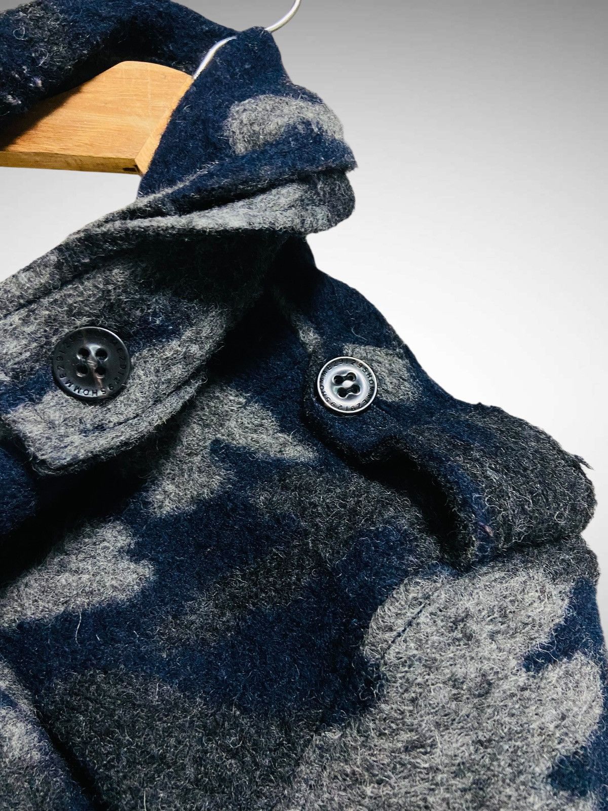 291295=Homme 291295 = Homme Double Breasted Wool Jacket Size US M / EU 48-50 / 2 - 8 Thumbnail