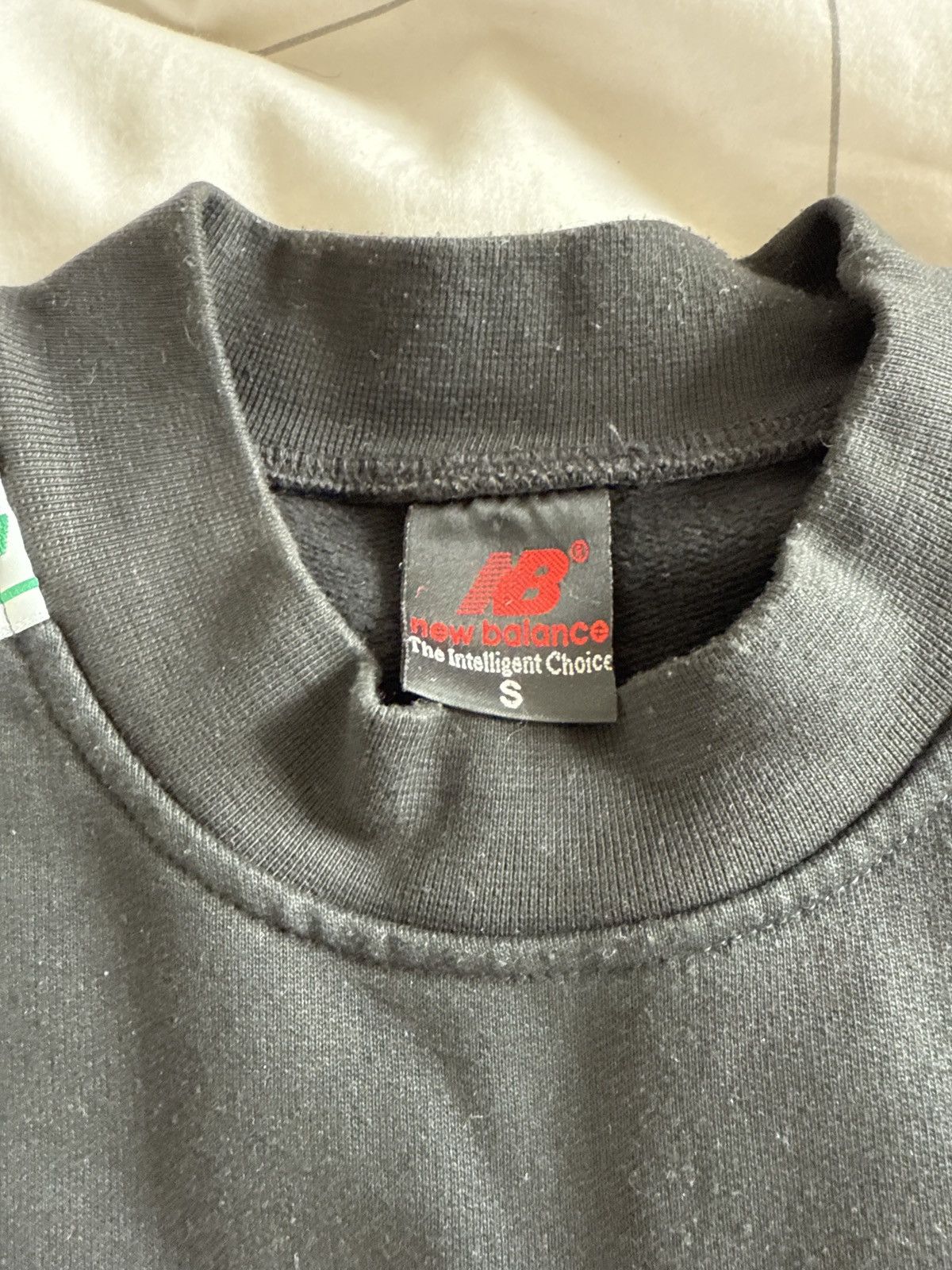 New Balance 80s 90s New Balance EEC Made Sweatshirt Logo Tape Black Size US L / EU 52-54 / 3 - 3 Thumbnail