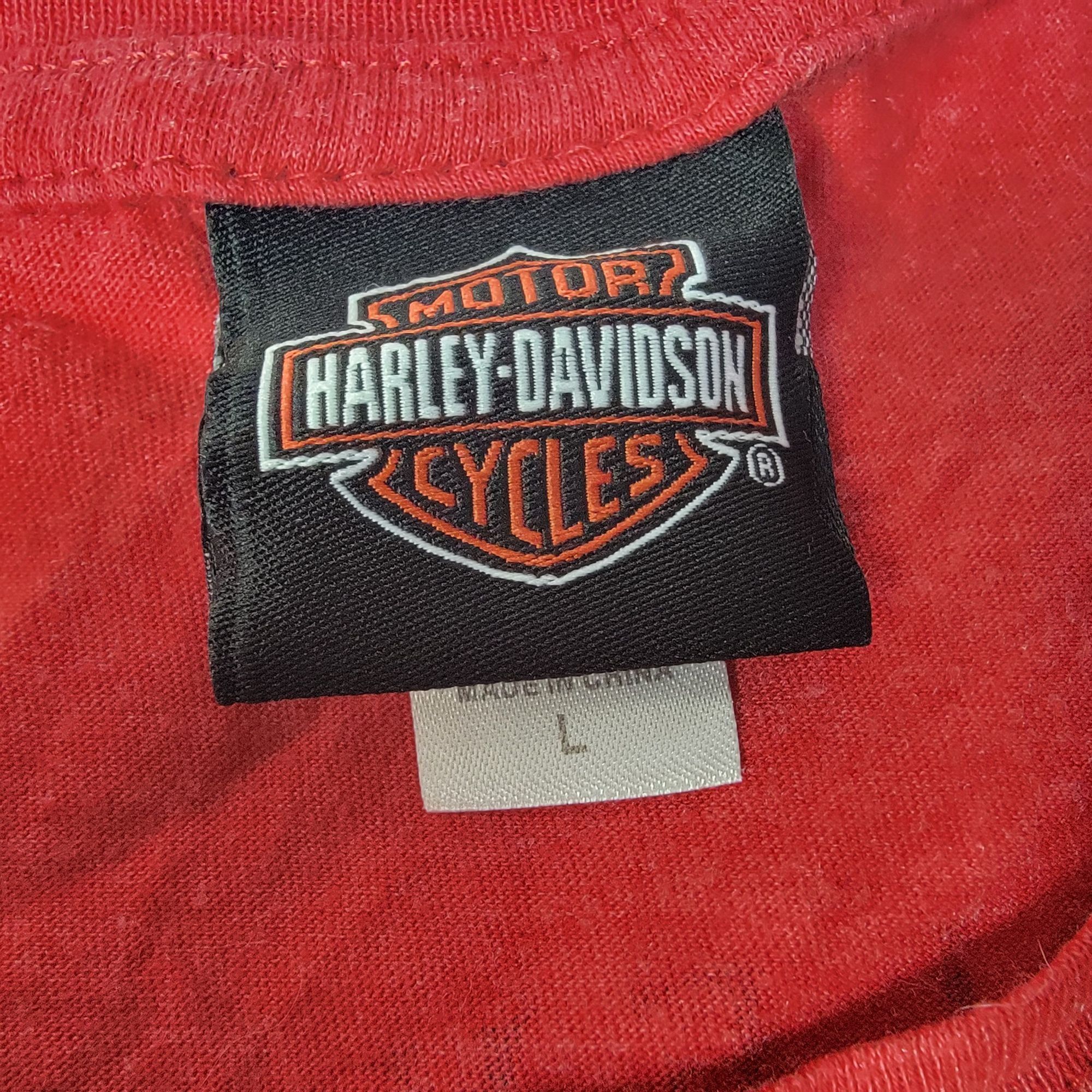 Harley Davidson Harley Davidson Legendary Skull Mens Large Graphic Tee Red S Size US L / EU 52-54 / 3 - 4 Thumbnail