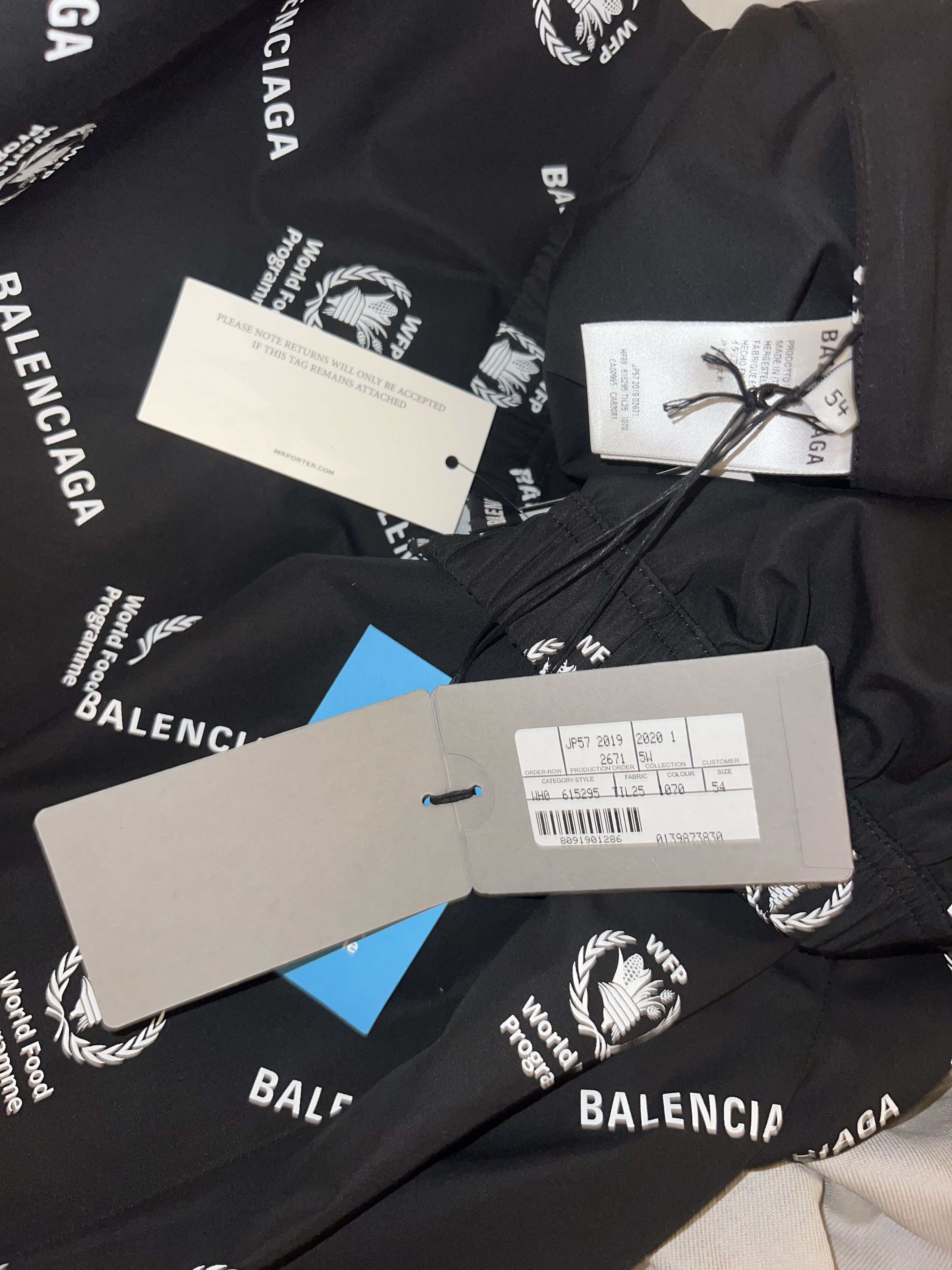 Balenciaga Balenciaga World Food Programme Pants Size US 38 / EU 54 - 11 Thumbnail