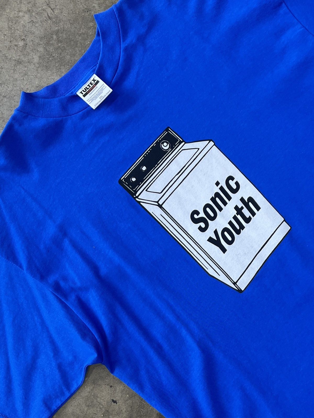 Vintage 90s Sonic Youth Washing Machine Tultex Tee XXL