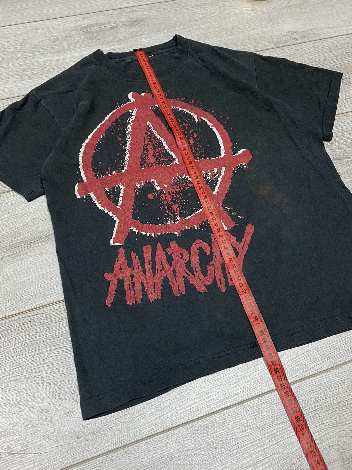 Vintage Anarchy will beat graphic tee vintage big print t-shirt Size US M / EU 48-50 / 2 - 9 Thumbnail