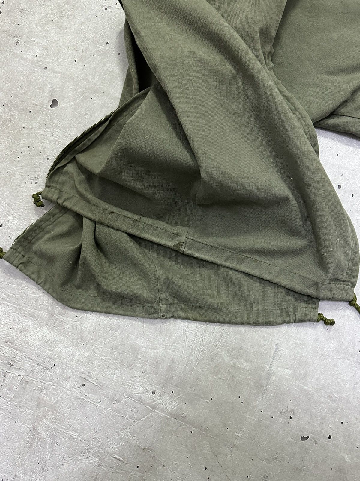 If Six Was Nine Vintage Military Khaki Zipper Cotton Pants Size US 32 / EU 48 - 14 Thumbnail