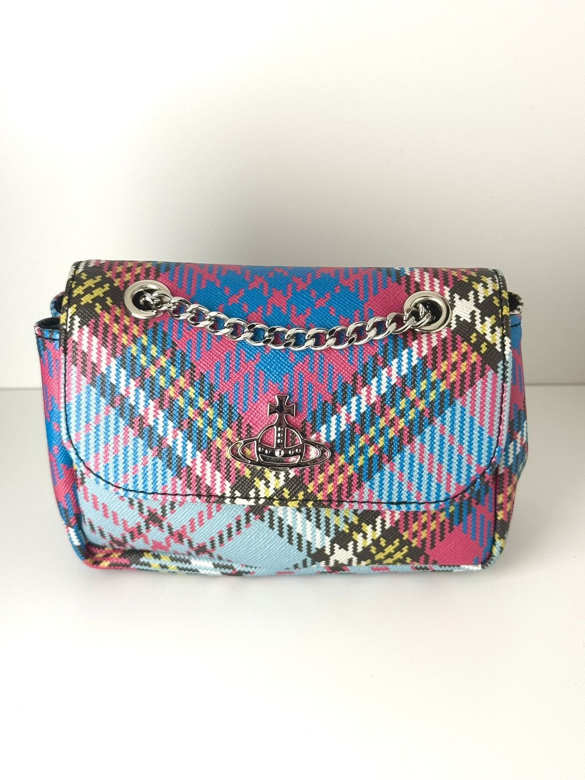 Vivienne Westwood Vivienne Westwood Macandy Tartan Mini Crossbody Bag Size ONE SIZE - 1 Thumbnail
