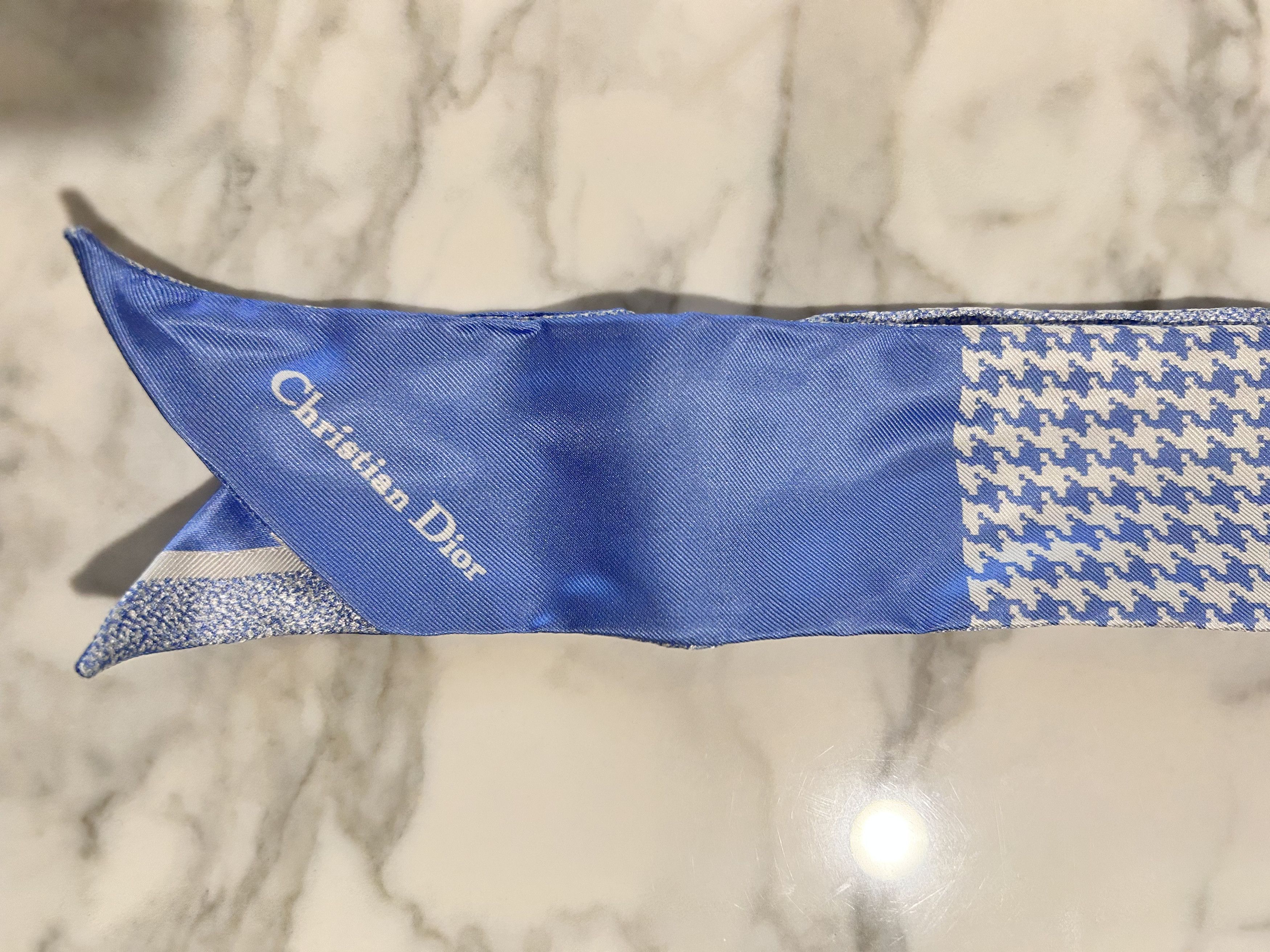 Dior Bleu montaigne bande Size ONE SIZE - 2 Thumbnail