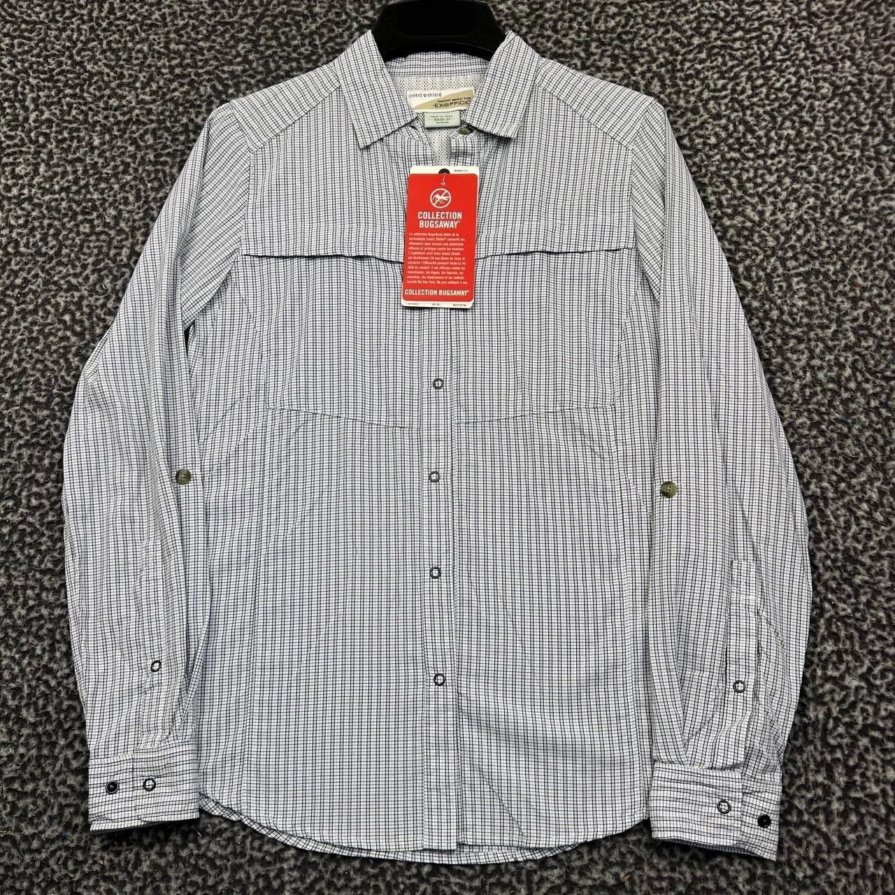 ExOfficio Exofficio Button Up Shirt Women Plaid Collared New XS Size XS / US 0-2 / IT 36-38 - 1 Thumbnail