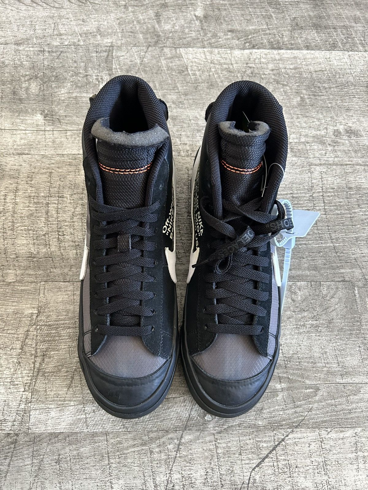 Nike × Off-White 2018 The Ten Blazer High Grim Reaper SZ 9 Size US 9 / EU 42 - 4 Thumbnail