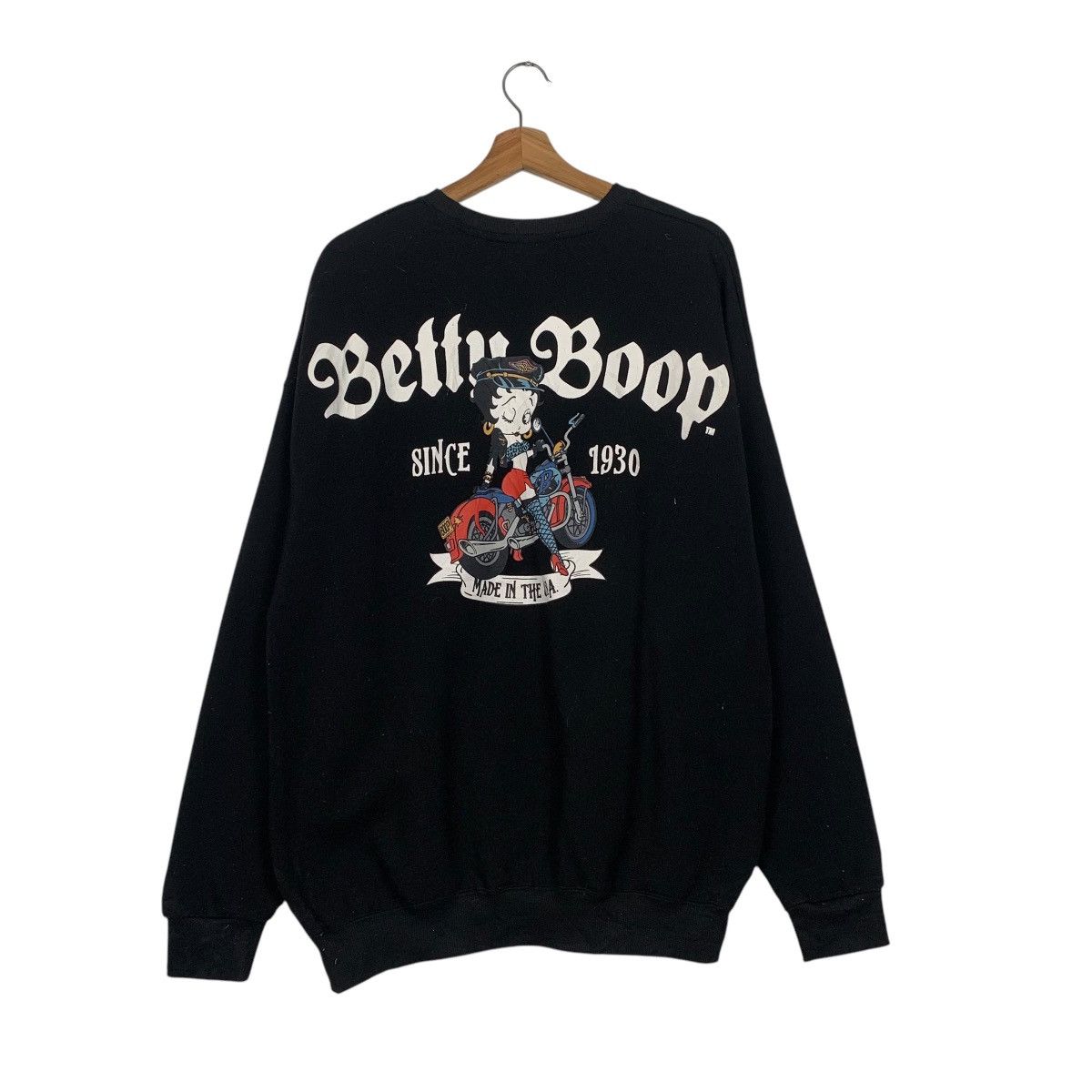 Japanese Brand Betty Boop Big Logo Crewneck Sweatshirt Size US M / EU 48-50 / 2 - 1 Thumbnail