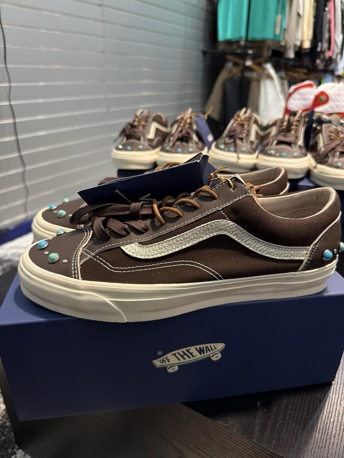 Vans Size 11 - Vans LX Old Skool 36 Gemstone Mushroom Mocha Size US 11 / EU 44 - 3 Thumbnail