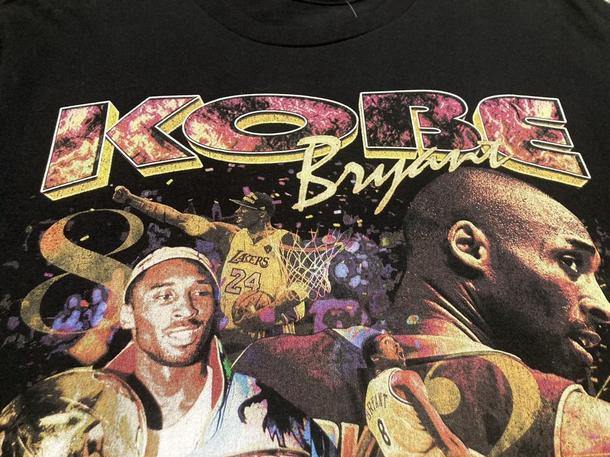 Vintage Kobe Bryant LA Lakers rap style nba tee Los Angelas Lakers Size US XL / EU 56 / 4 - 10 Thumbnail