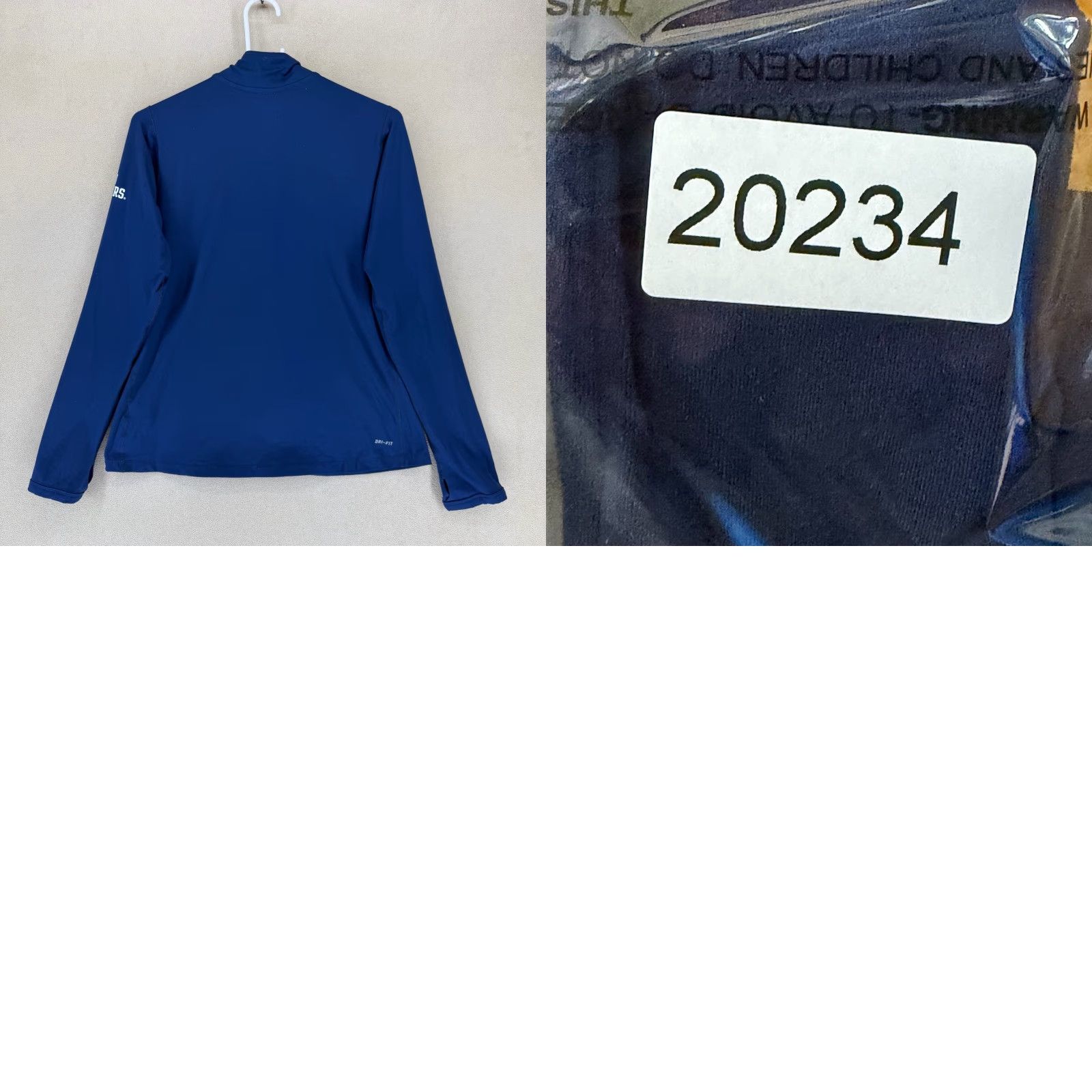 Nike Nike BYU Cougars Dri Fit Quarter Zip Pullover Shirt XL Navy Blue Size US XL / EU 56 / 4 - 9 Thumbnail