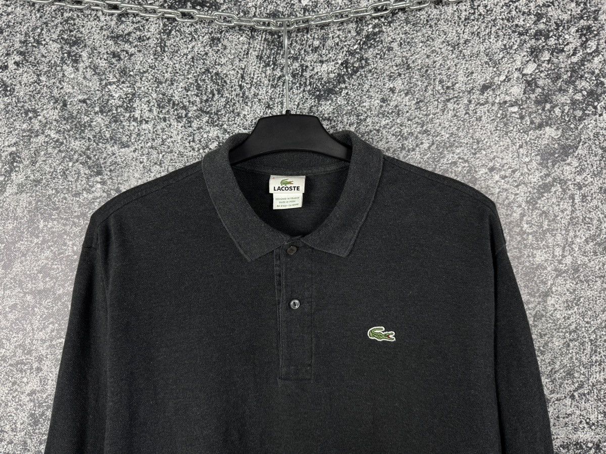 Lacoste Lacoste Long Sleeve Polo Shirt Streetwear Vintage Size 8 Size US XXL / EU 58 / 5 - 2 Thumbnail