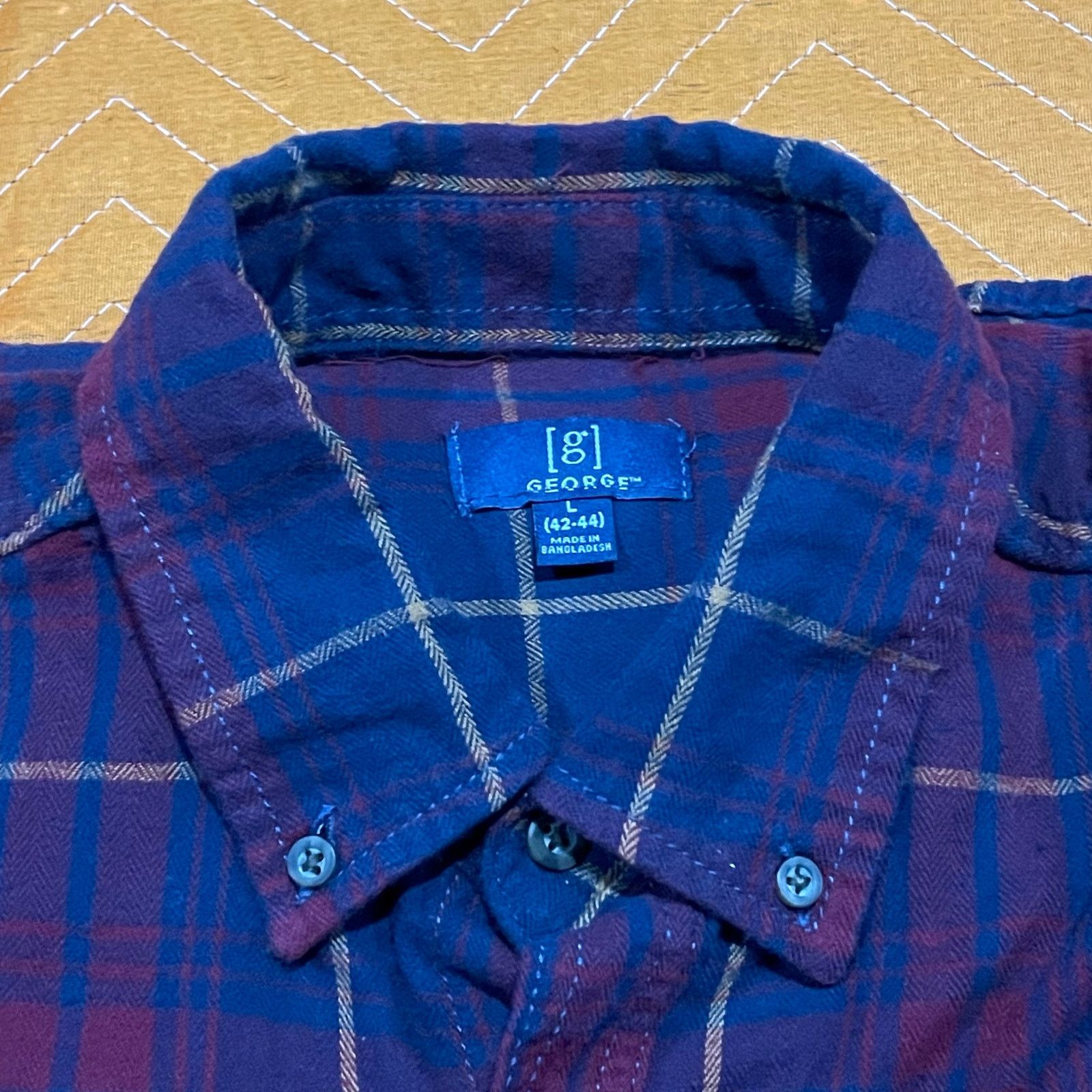 George George: Long Sleeve Flannel Size US L / EU 52-54 / 3 - 3 Thumbnail