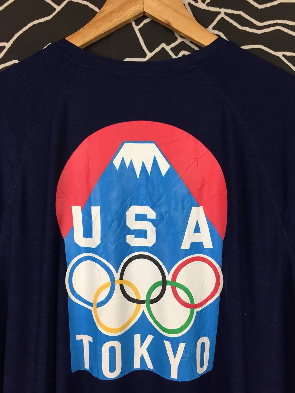 USA Olympics × Vintage Team USA Olympic Tokyo 2020 Team Apparel Activewear Tee Size US XXL / EU 58 / 5 - 3 Thumbnail