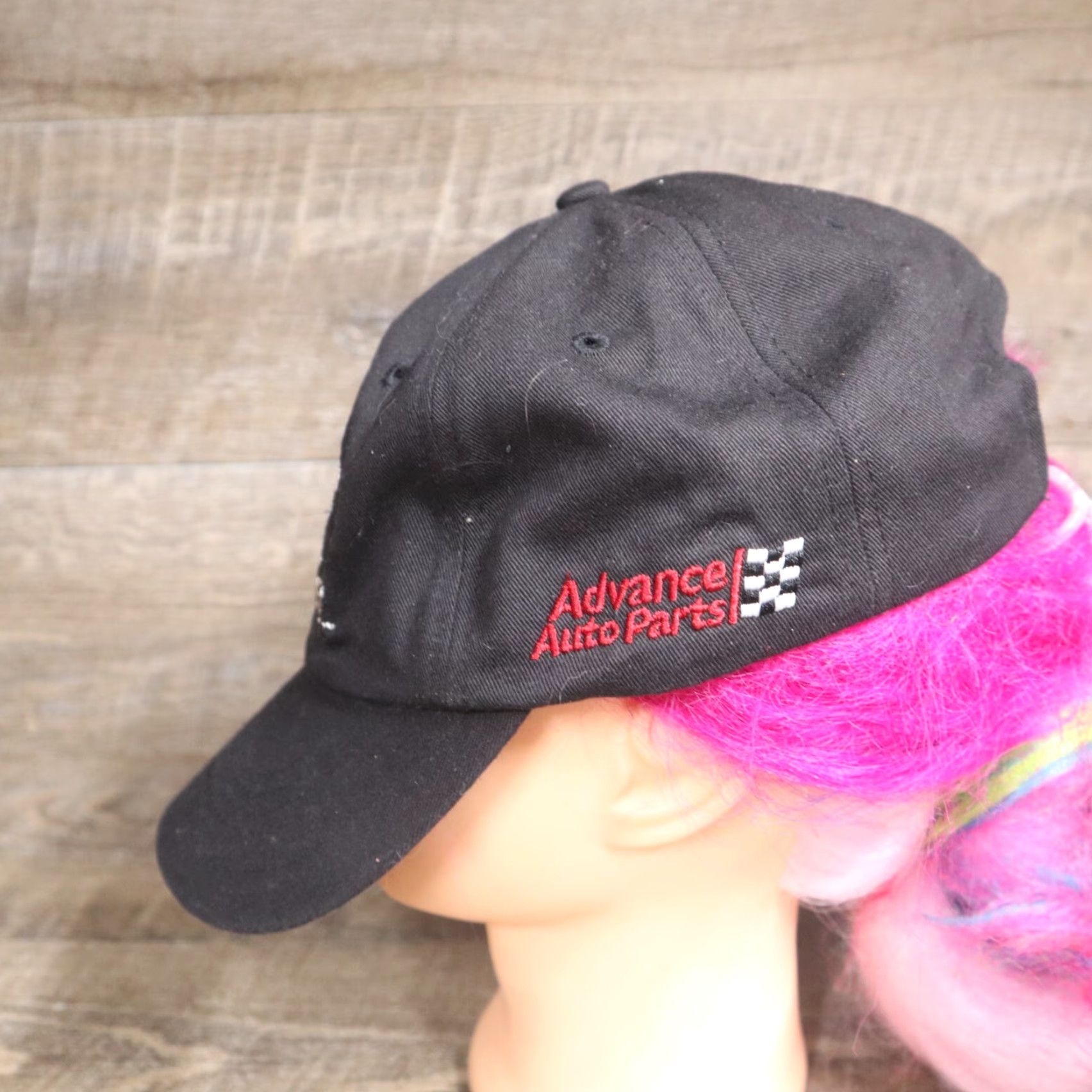 Nomad Nomad Hat Baseball Cap Adjustable Adults Unisex Black Canvas Racing Motorsports Casual 90s? Size ONE SIZE - 2 Thumbnail