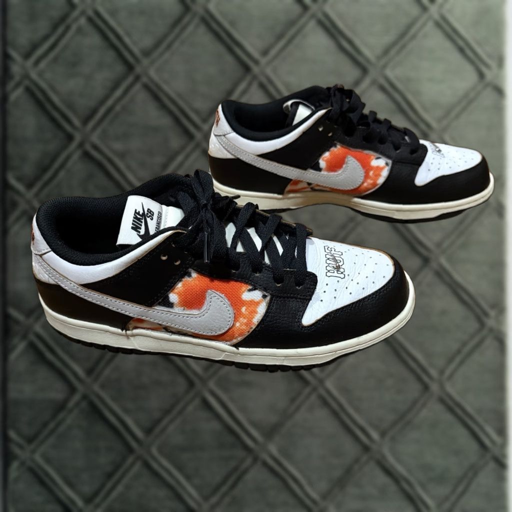 Nike Nike SB Dunk Low OG QS HUF San Francisco Size 7.5 Men Black Sneaker Shoe Size US 8 / EU 41 - 1 Thumbnail