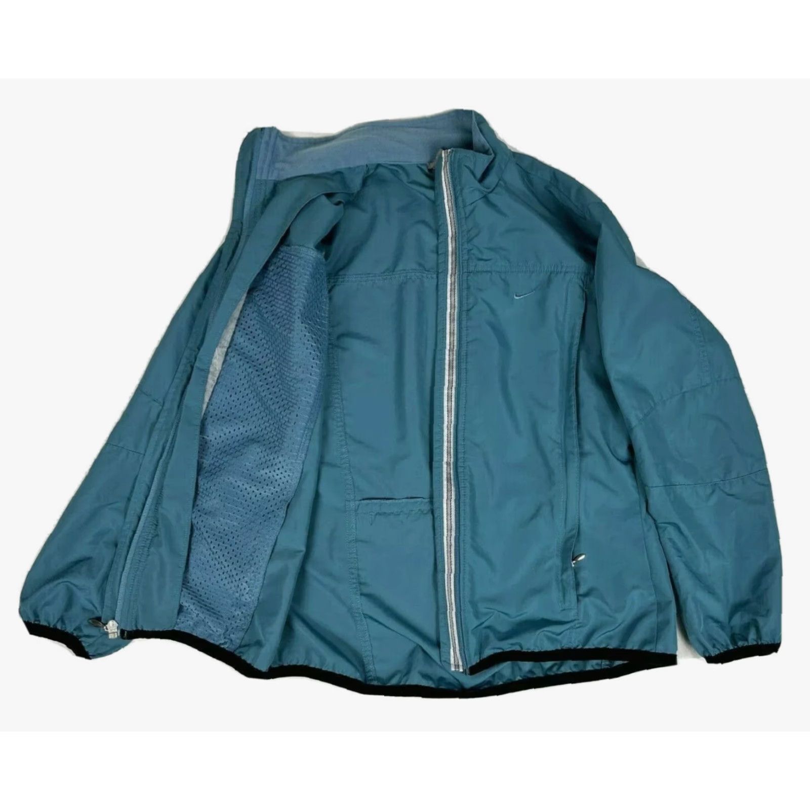 Nike **Vintage Women's Nike Blue Full Zip Windbreaker Jacket Sz XS** User: Vintage Women's Nike Blue Full Zip Windbreaker Jacket Sz XS Size XS / US 0-2 / IT 36-38 - 3 Thumbnail