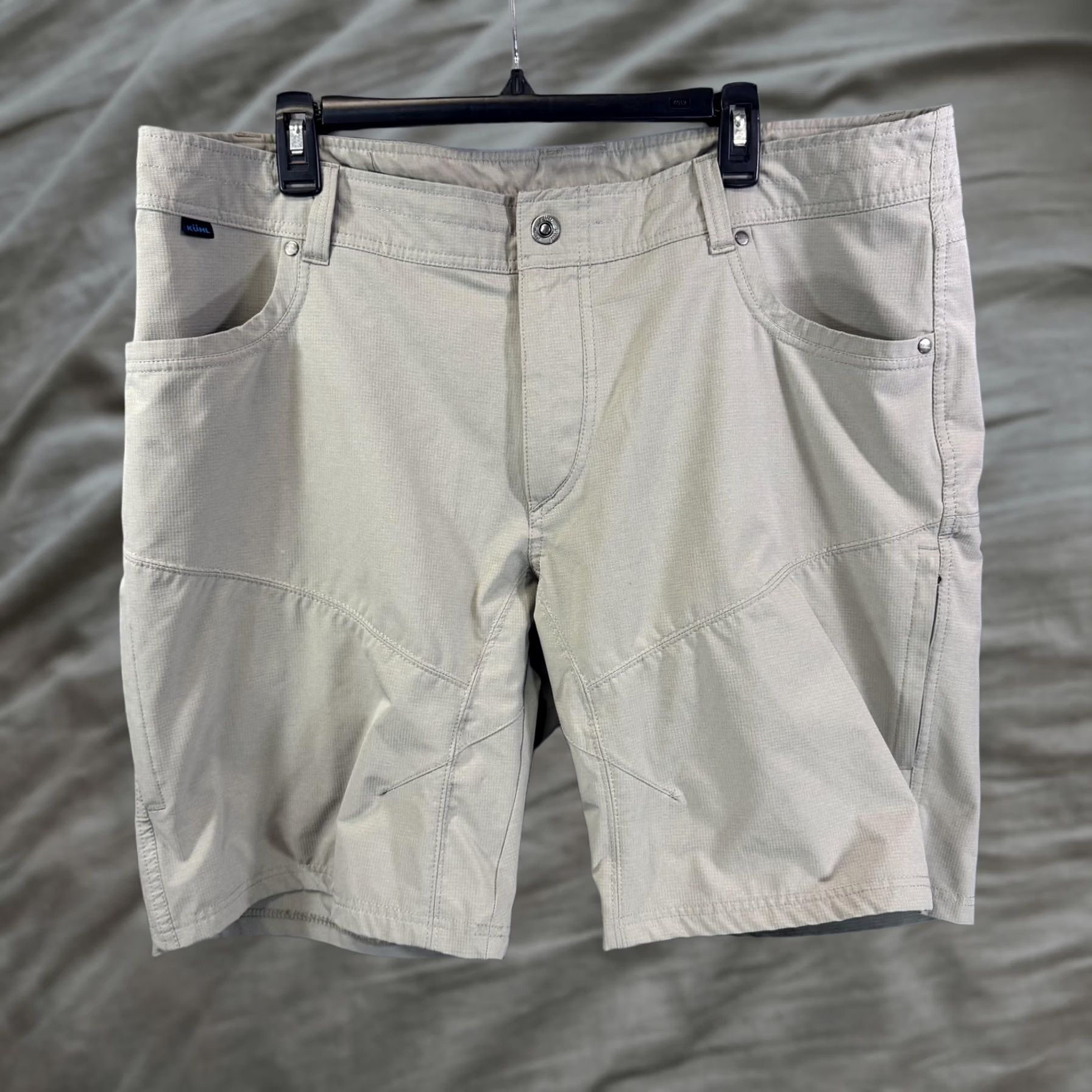 Vintage KÜHL Shorts Mens 40 Gray Outdoor Hiking Performance Lightweight Ripstop 205 Size US 40 / EU 56 - 1 Thumbnail