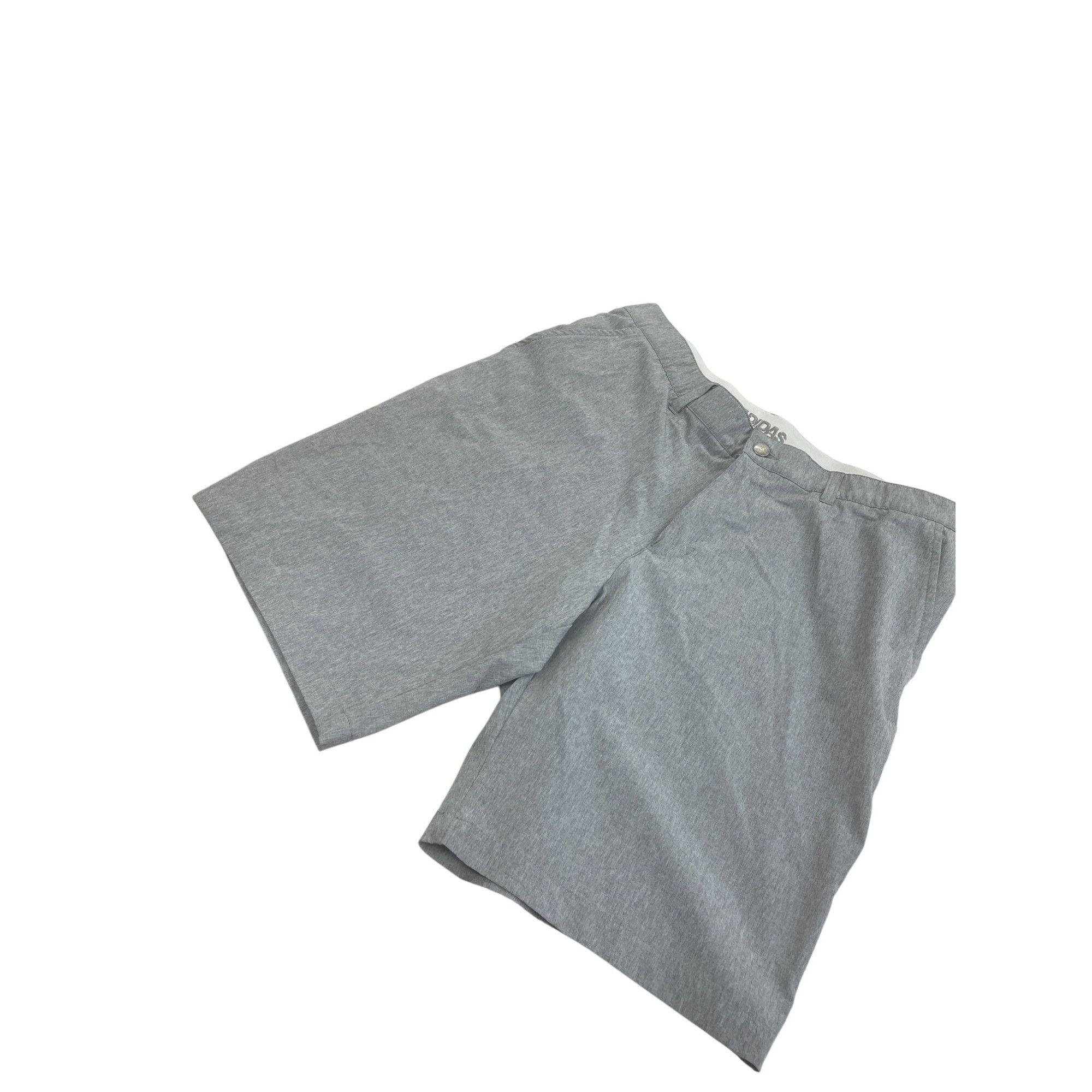 Adidas Adidas Mens Gray Performance Golf Casual Shorts Size 36 SKU Size US 36 / EU 52 - 17 Thumbnail