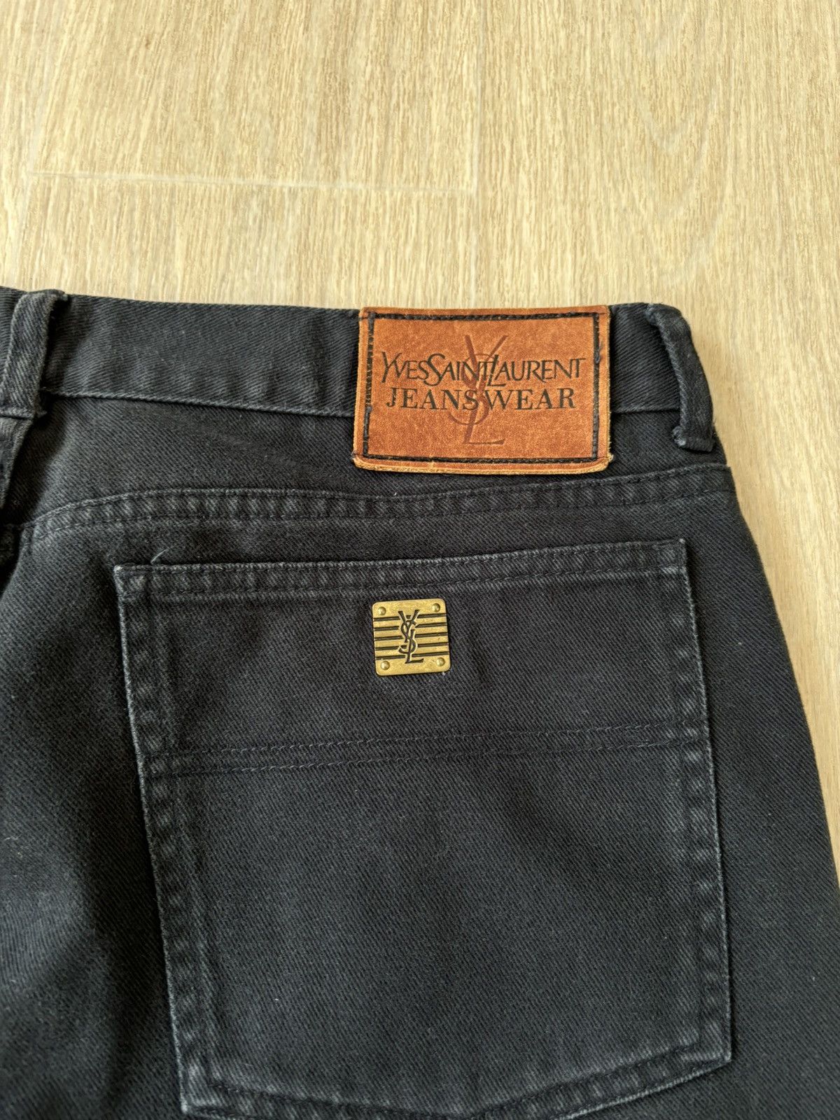 Vintage Vintage YSL jeans 90s rare Size US 36 / EU 52 - 5 Thumbnail