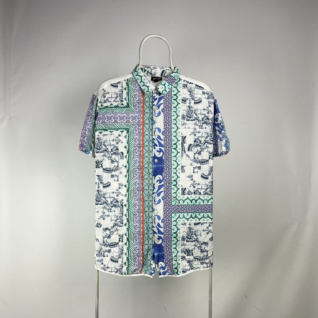 Just Cavalli Just Cavali hawaii shirt abstraction size 56 Size US XL / EU 56 / 4 - 1 Thumbnail