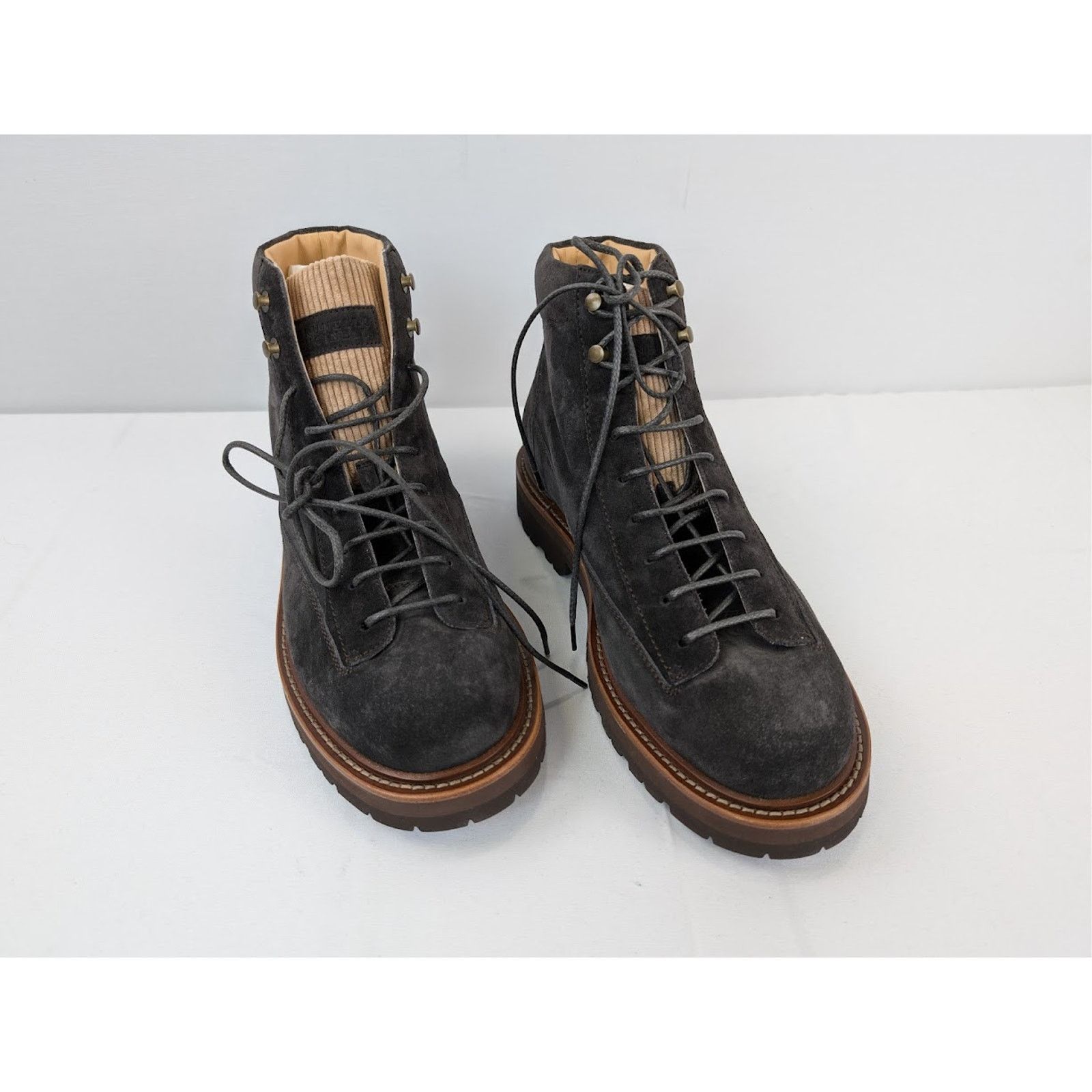 Brunello Cucinelli o1rshd1 Ankle Boots in Gray Size US 10 / EU 43 - 6 Thumbnail